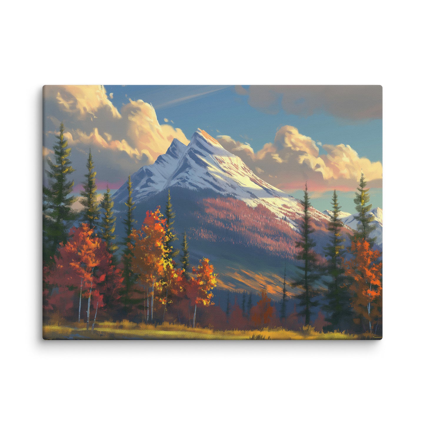 Tableau Montagne - Automne Enchanté Affiches, reproductions et œuvres graphiques Art Virtuoso L