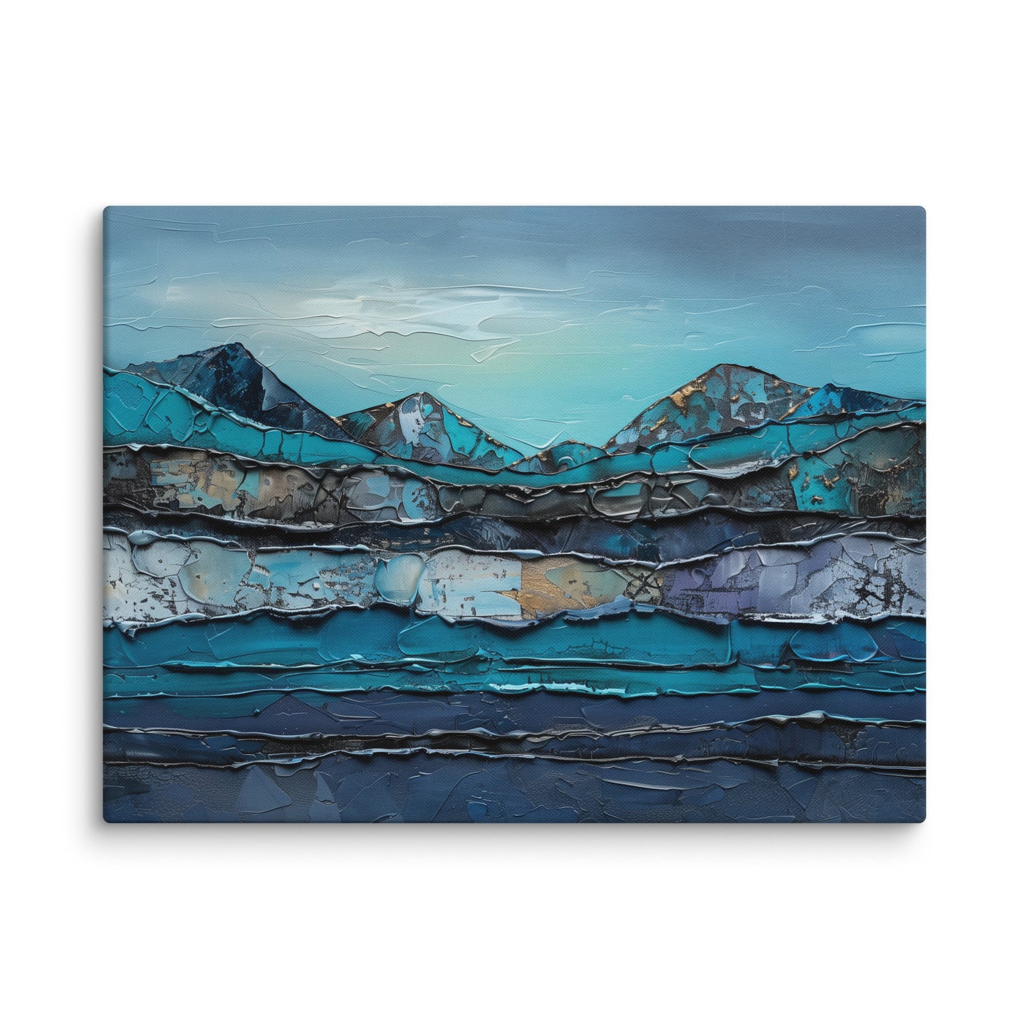 Tableau Décoration Salon - Terre et Mer Affiches, reproductions et œuvres graphiques Art Virtuoso L