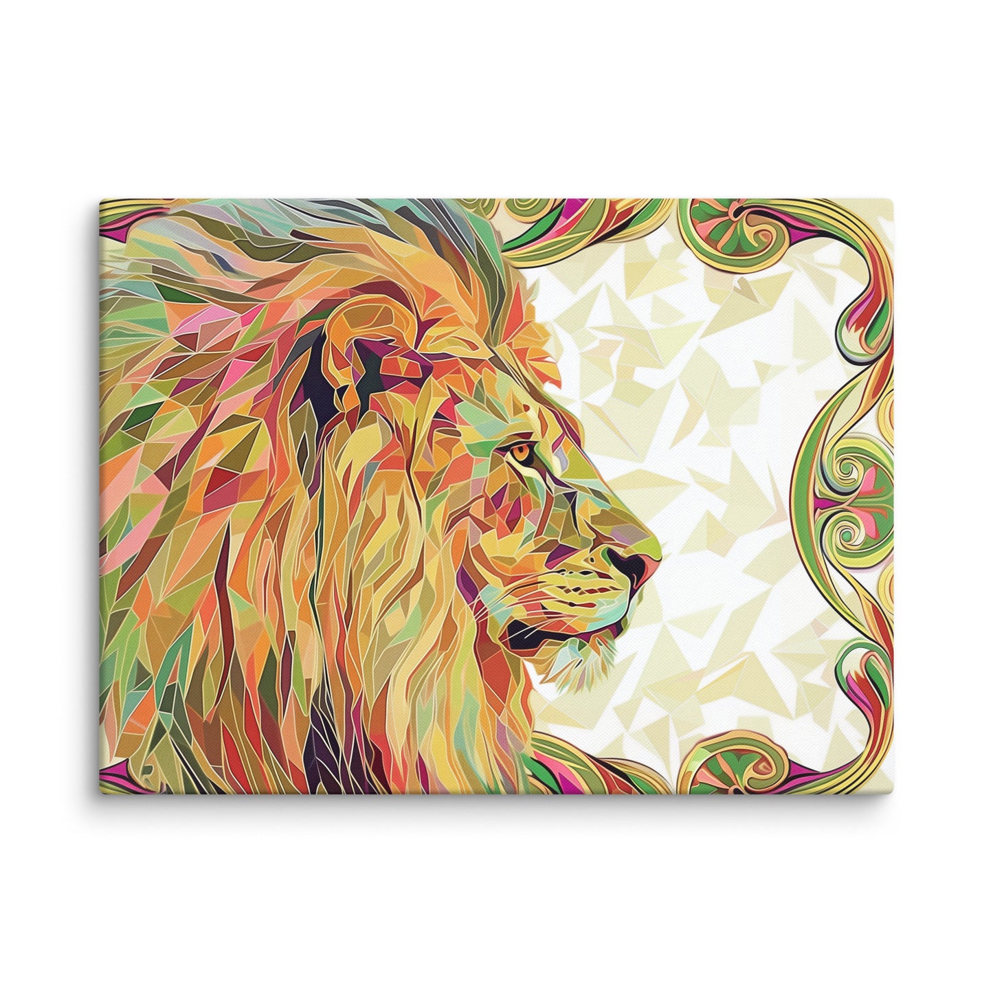 Tableau Déco Lion - Sa majesté Affiches, reproductions et œuvres graphiques Art Virtuoso L