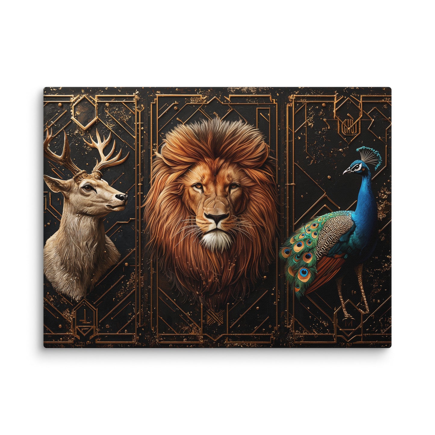 Tableau Art Deco Animaux Affiches, reproductions et œuvres graphiques Art Virtuoso L