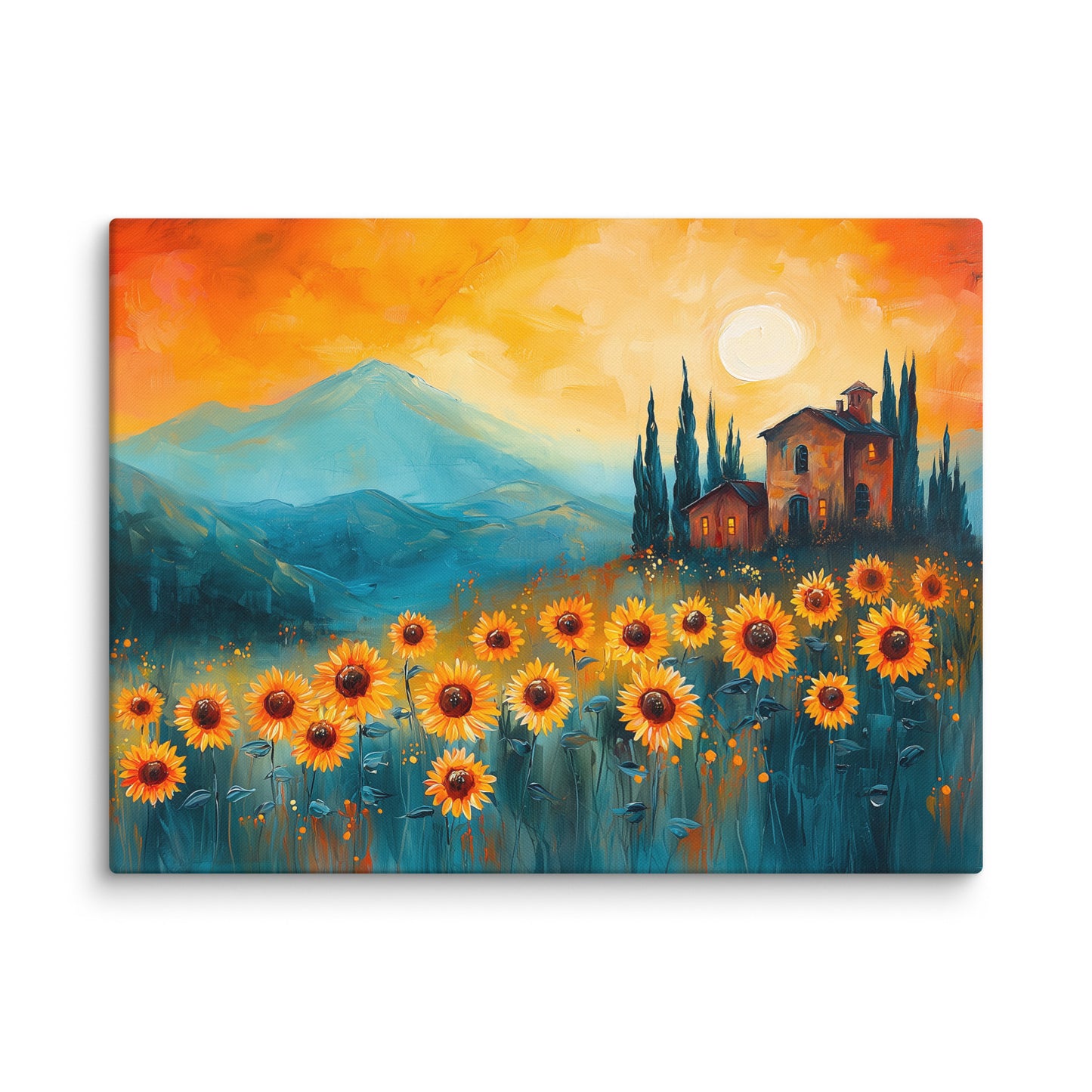 Tableau Peinture Romantique - Éclat de Nature Affiches, reproductions et œuvres graphiques Art Virtuoso L