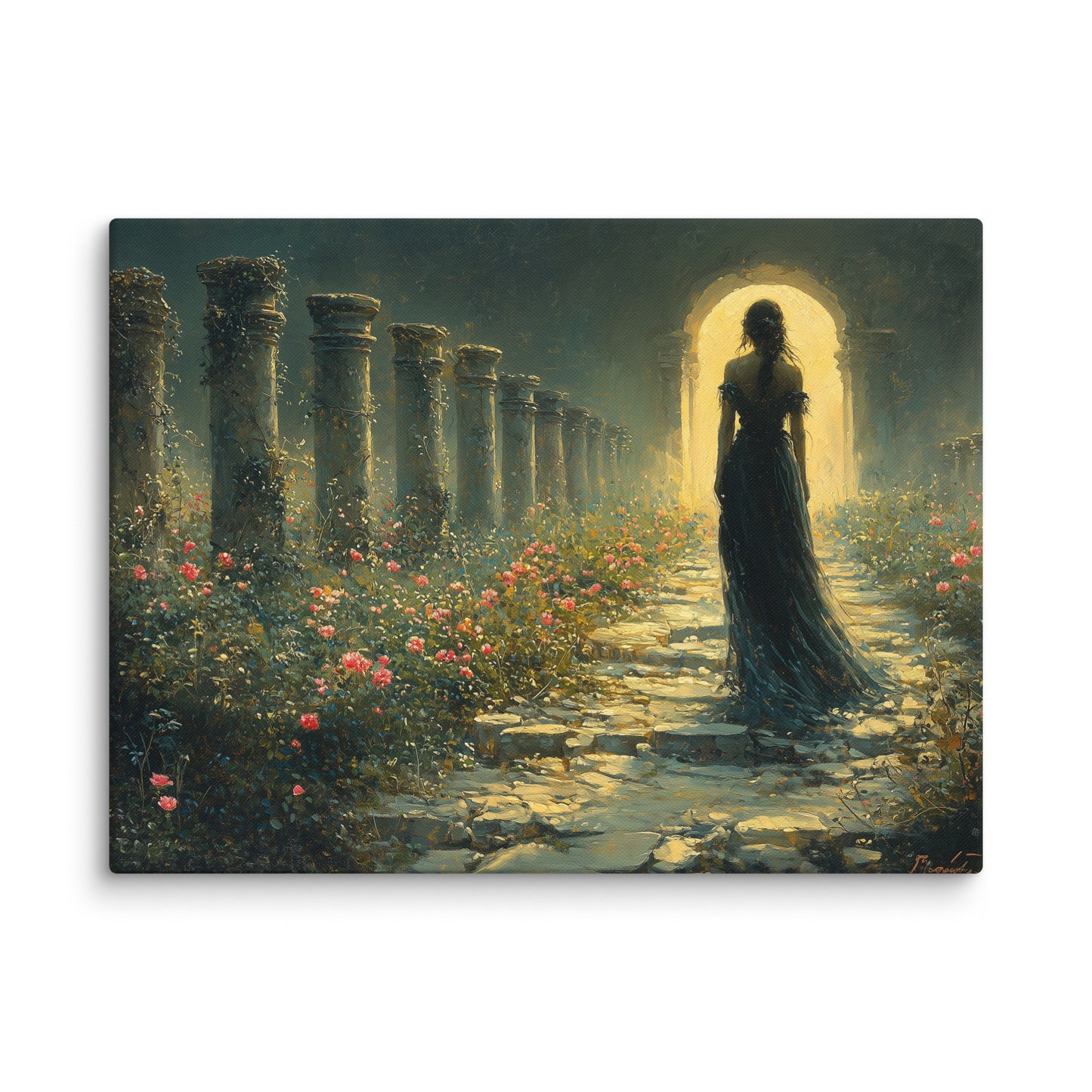 Peinture Romantique - Ruines d'Antan Affiches, reproductions et œuvres graphiques Art Virtuoso L