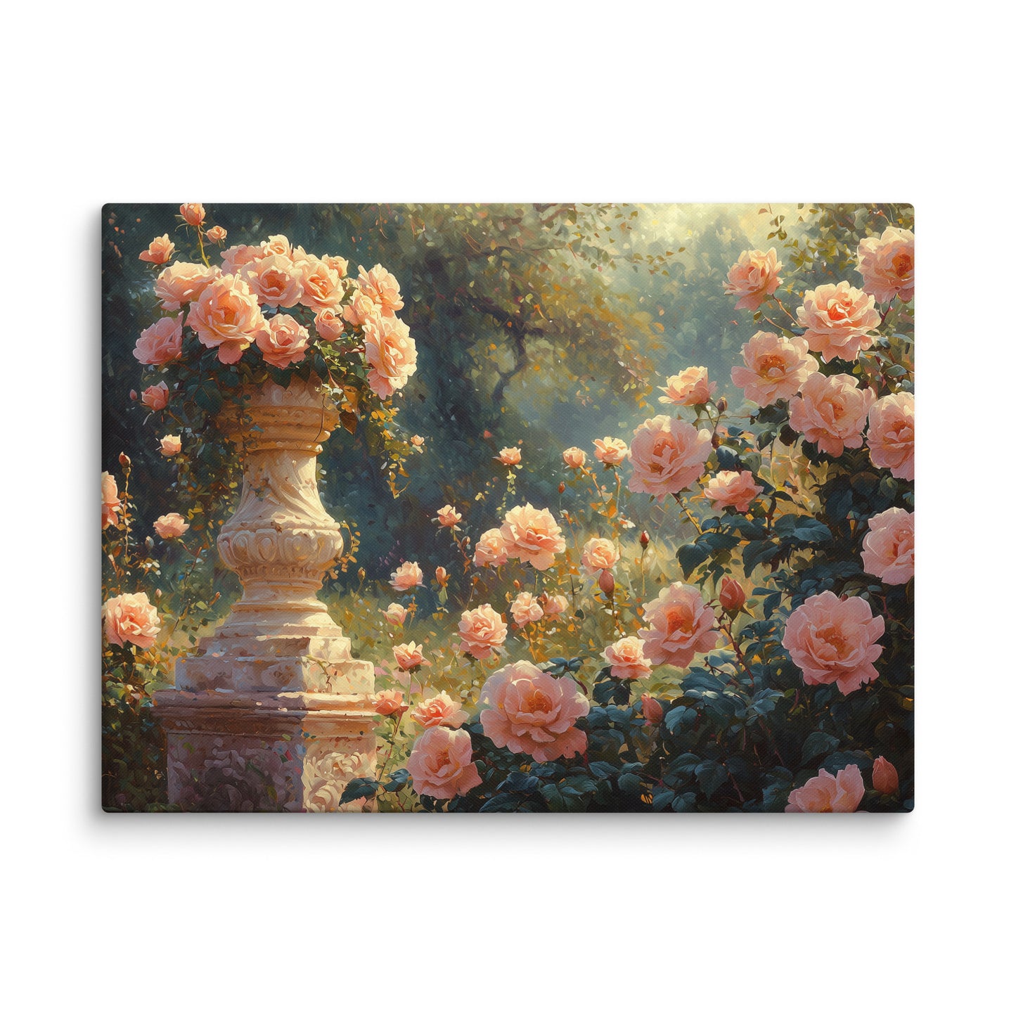 Peinture Néo Romantique - Jardin Suranné Affiches, reproductions et œuvres graphiques Art Virtuoso L