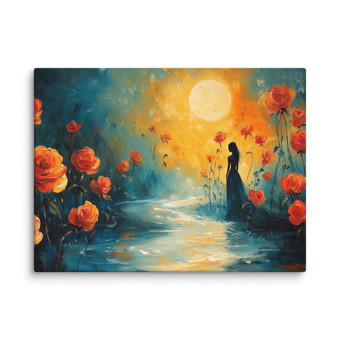 Peinture Lyrique Romantique - Jardin Secret Affiches, reproductions et œuvres graphiques Art Virtuoso L