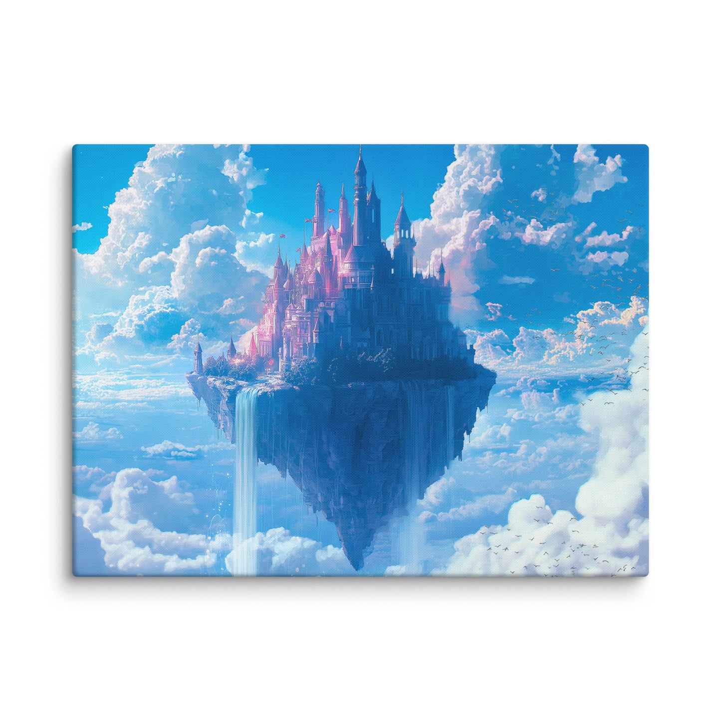 Tableau Paysage Fantastique - le Chateau du Ciel Affiches, reproductions et œuvres graphiques Art Virtuoso L