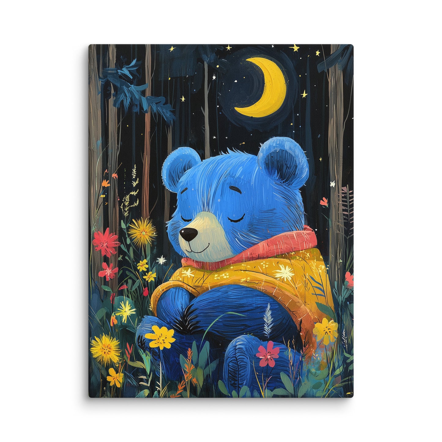 Tableau Ourson Chambre Bébé Affiches, reproductions et œuvres graphiques Art Virtuoso L