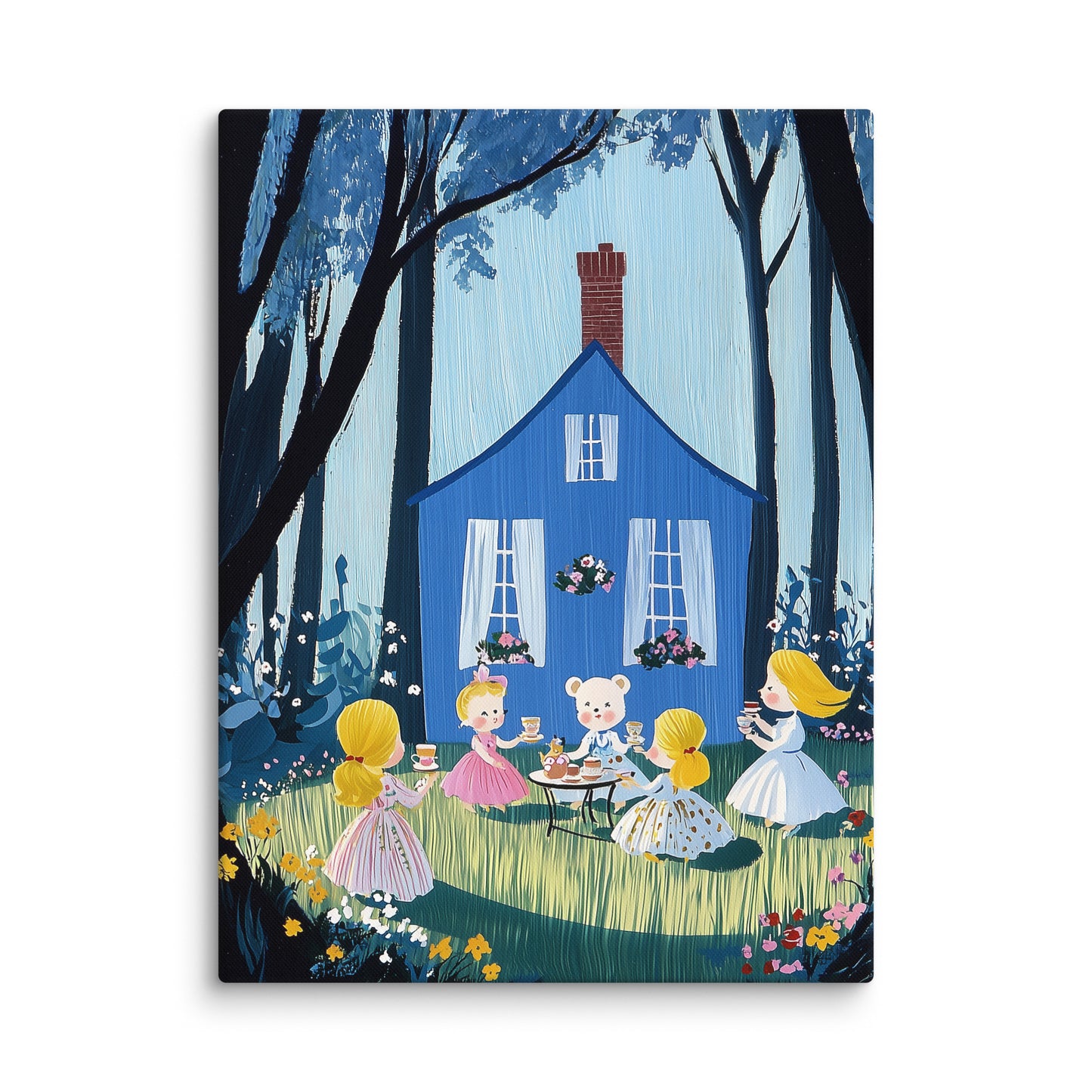 Tableau Deco Chambre - Fille 4 Ans Affiches, reproductions et œuvres graphiques Art Virtuoso L