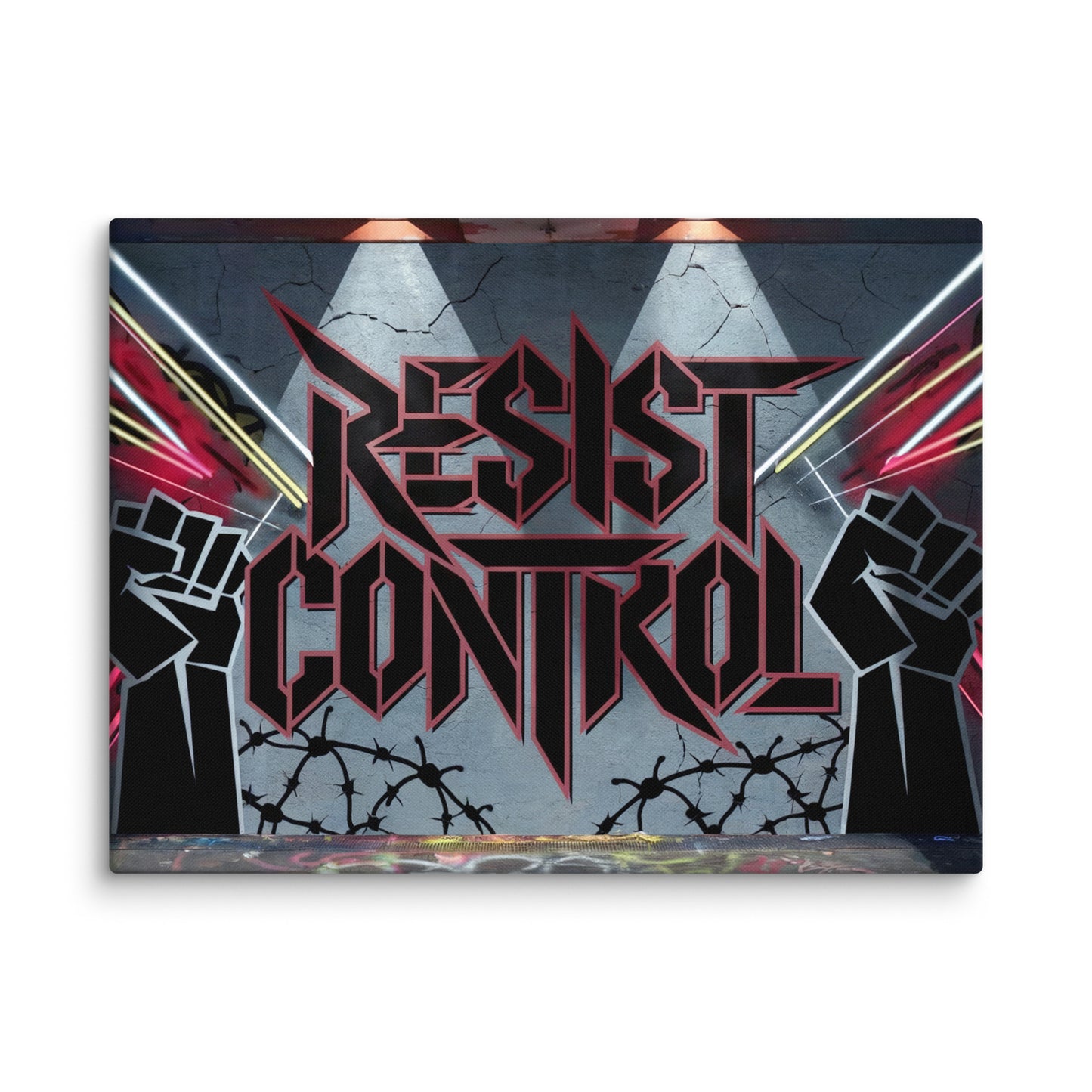 Tableau Tags - Resist Control Affiches, reproductions et œuvres graphiques Art Virtuoso L
