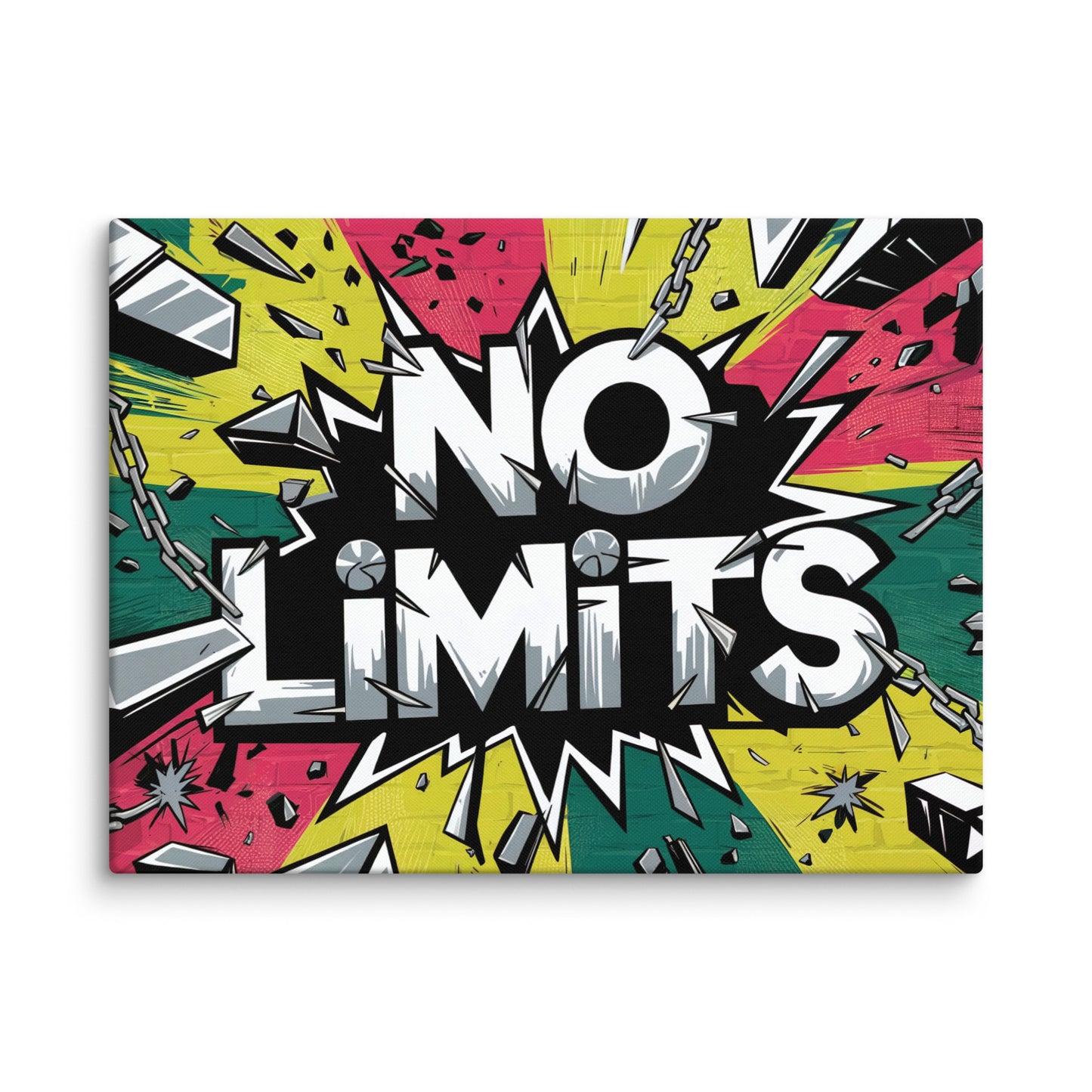 Tableau Graffiti - No Limits Affiches, reproductions et œuvres graphiques Art Virtuoso L