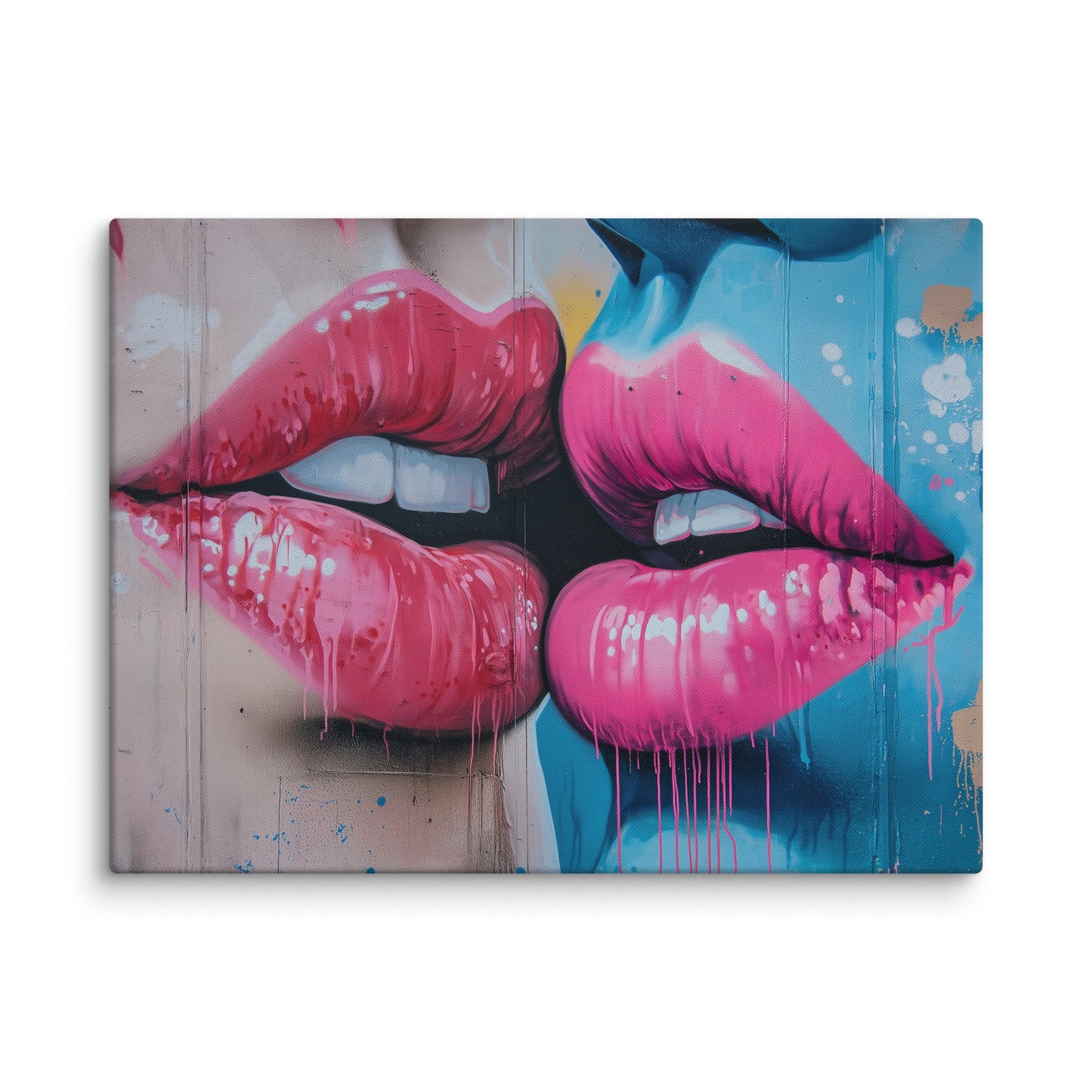 Tableau Femme - Lèvres Attirantes Affiches, reproductions et œuvres graphiques Art Virtuoso L