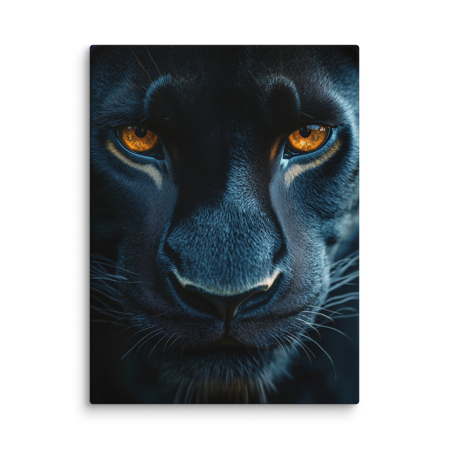 Tableau Lionne Noire - Majesté Sauvage Affiches, reproductions et œuvres graphiques Art Virtuoso L