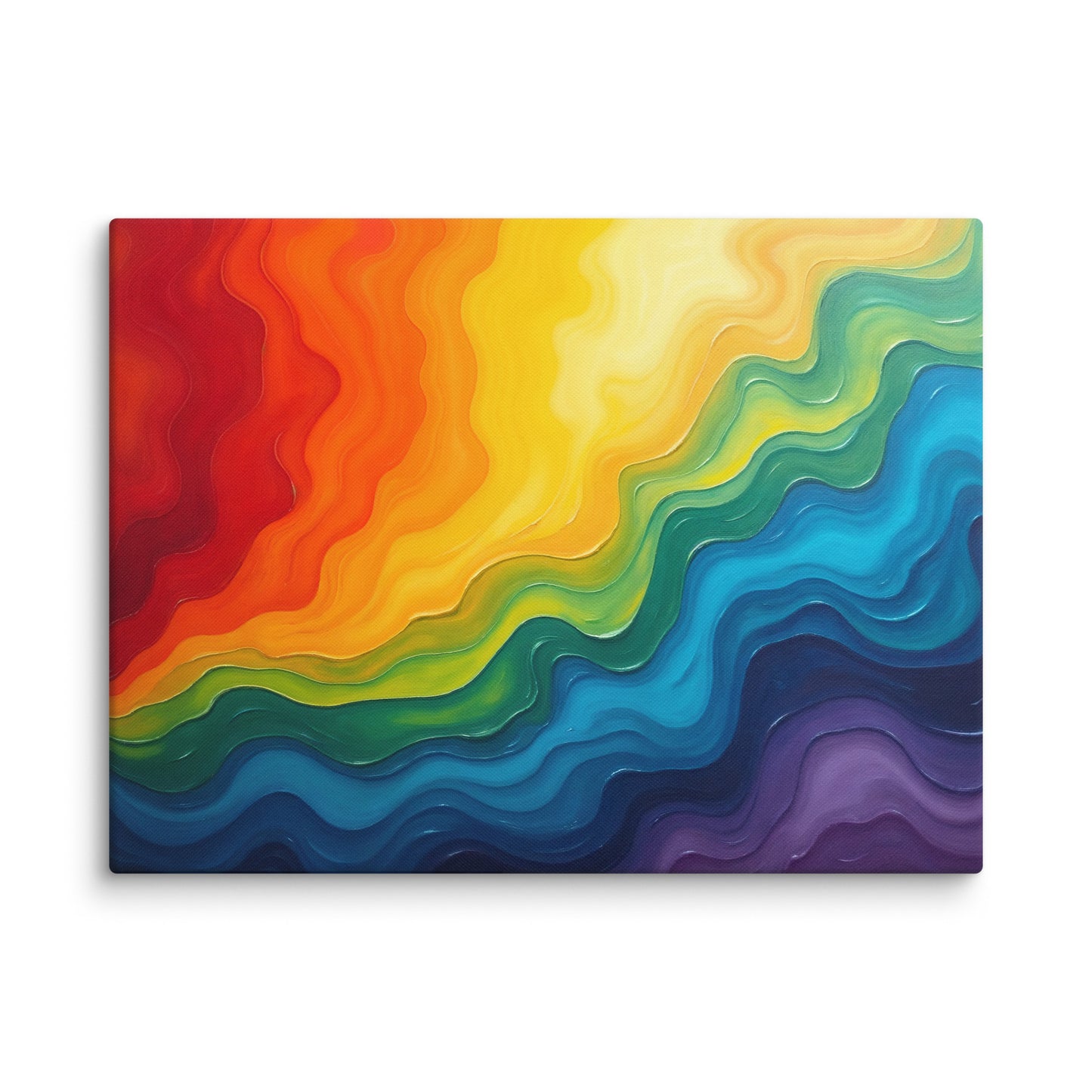 Tableau Abstrait Arc en Ciel Affiches, reproductions et œuvres graphiques Art Virtuoso L