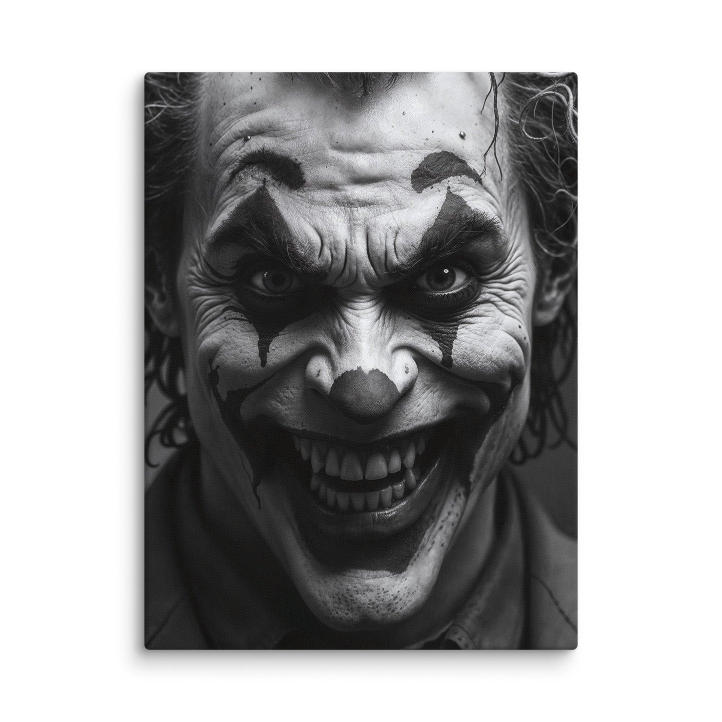Tableau Joker Noir et Blanc Affiches, reproductions et œuvres graphiques Art Virtuoso L