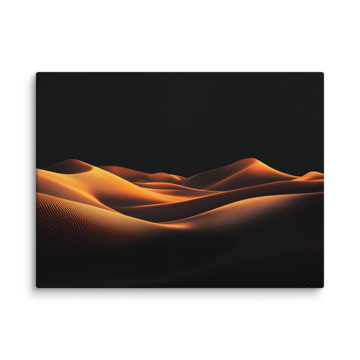 Tableau Sombre - Vague d'or Affiches, reproductions et œuvres graphiques Art Virtuoso L