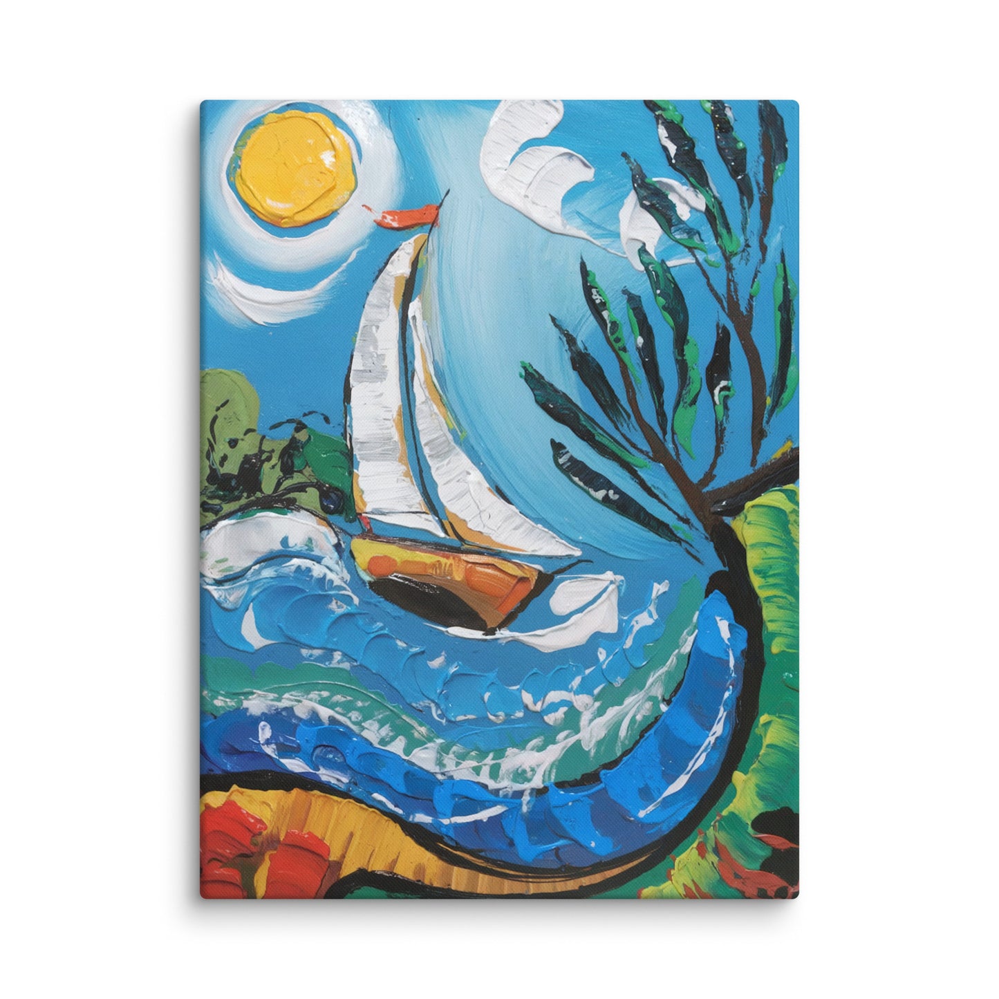 Tableau Voilier Enfant Affiches, reproductions et œuvres graphiques Art Virtuoso L