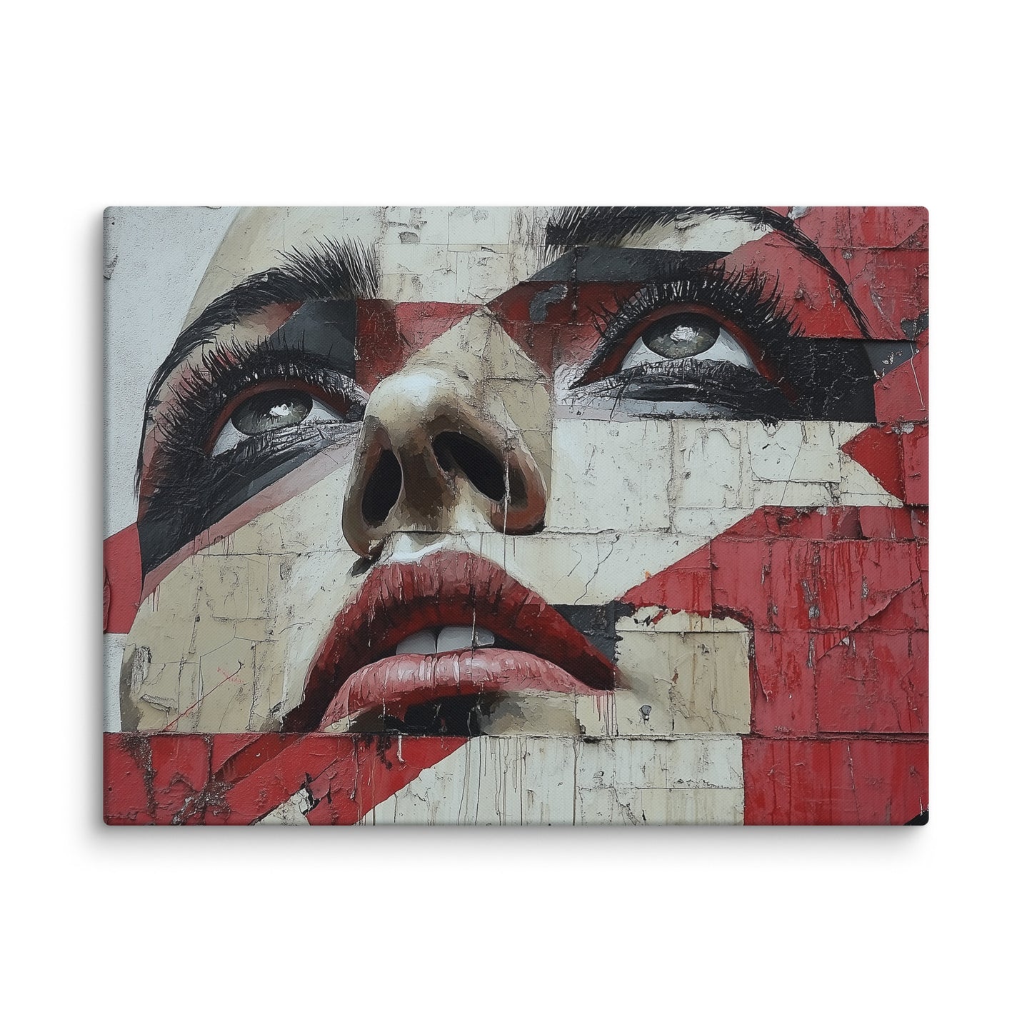 Tableau Street Art Terracotta Affiches, reproductions et œuvres graphiques Art Virtuoso L