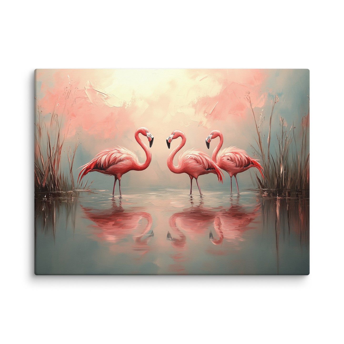 Tableau Flamant Rose Affiches, reproductions et œuvres graphiques Art Virtuoso L