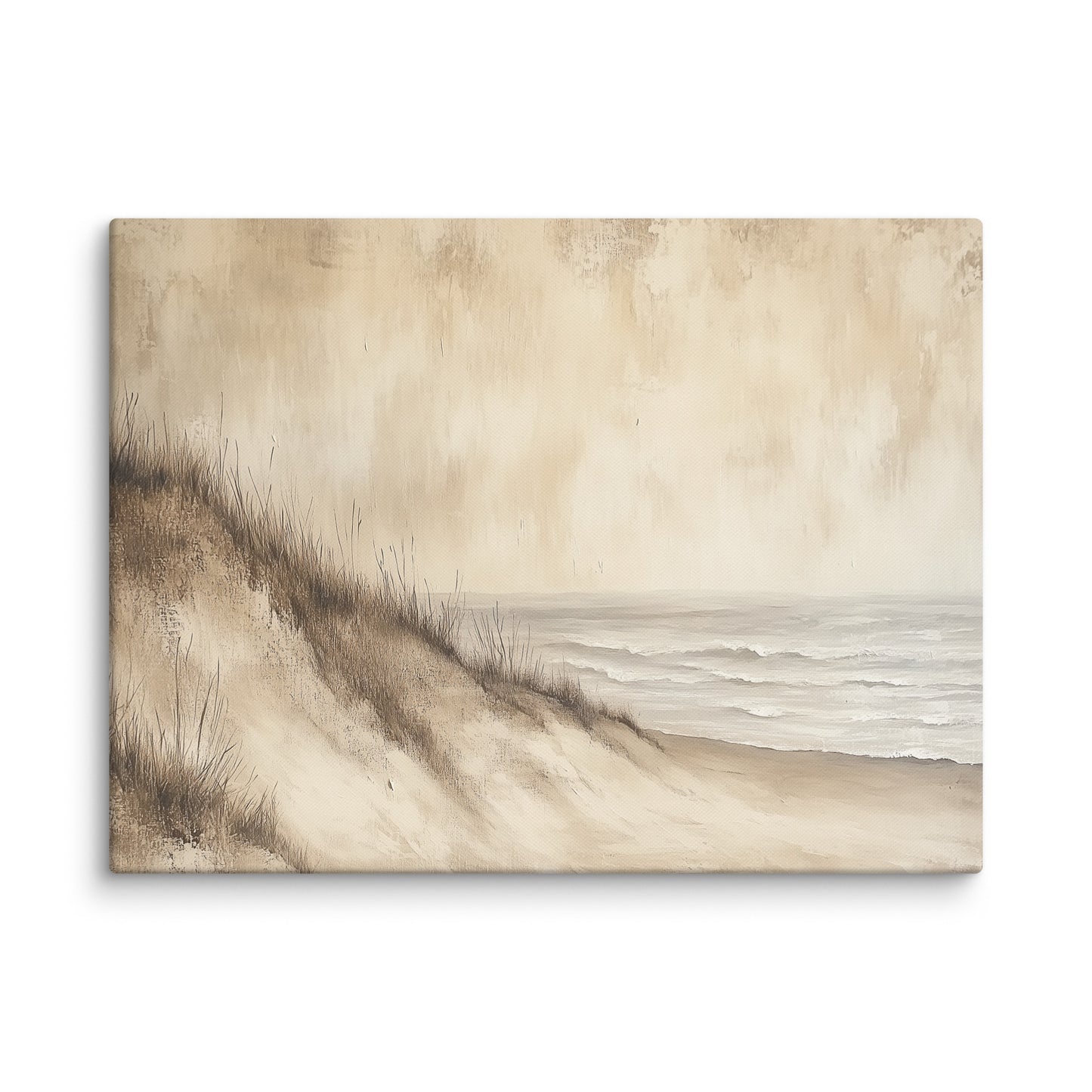 Tableau Nature Beige - Harmonie Sablée Affiches, reproductions et œuvres graphiques Art Virtuoso L