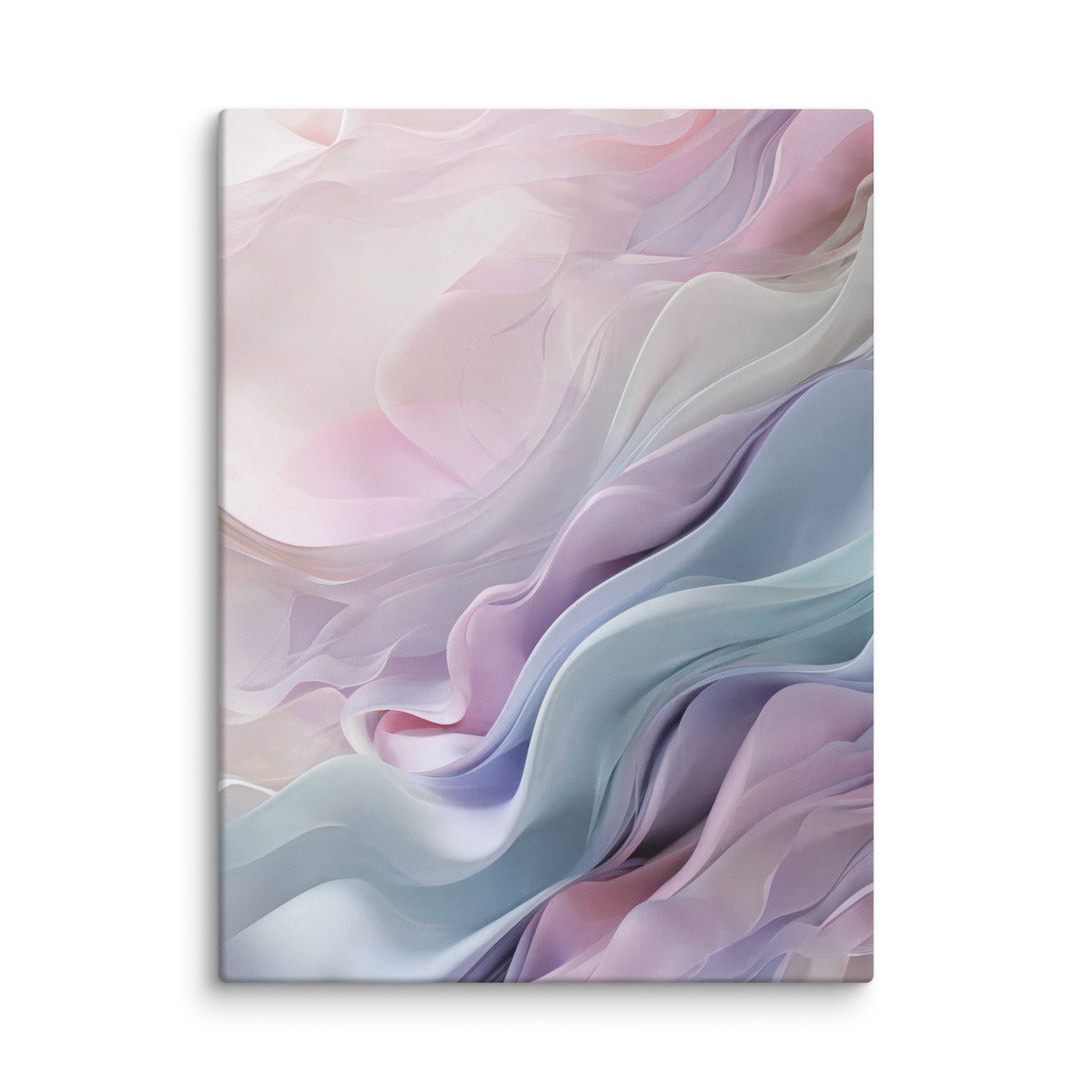 Tableau Pastel Contemporain - Vagues de Douceur Abstraite Affiches, reproductions et œuvres graphiques Art Virtuoso L