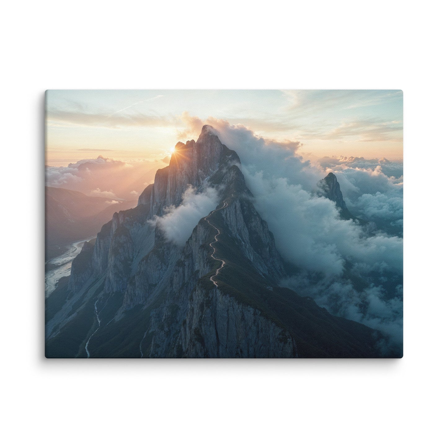 Tableau Photo Paysage Montagne - Sommet Majestueux Affiches, reproductions et œuvres graphiques Art Virtuoso L