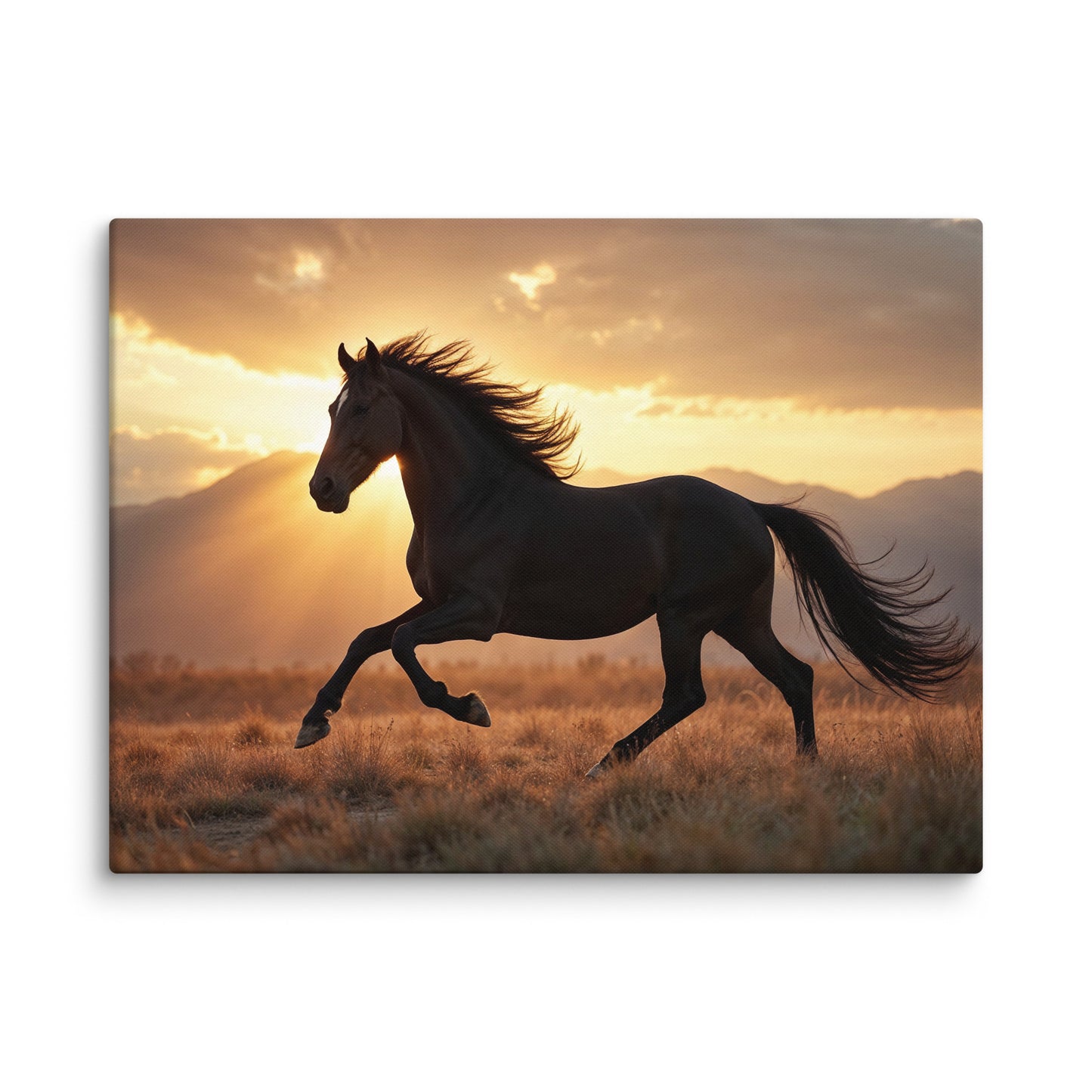 Tableau Photo Cheval - Liberté Sauvage Affiches, reproductions et œuvres graphiques Art Virtuoso L