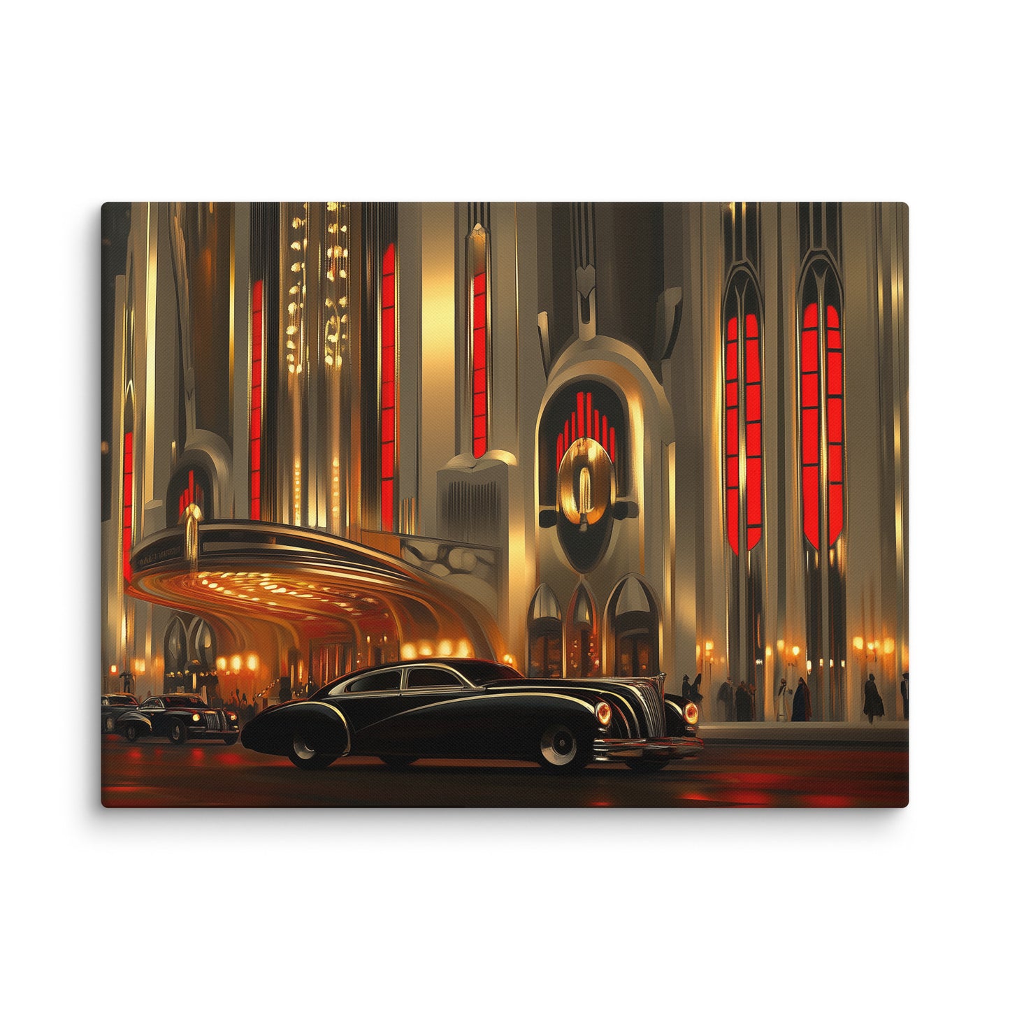 Peinture Theatre Art Deco - Soirée de Gala Affiches, reproductions et œuvres graphiques Art Virtuoso L