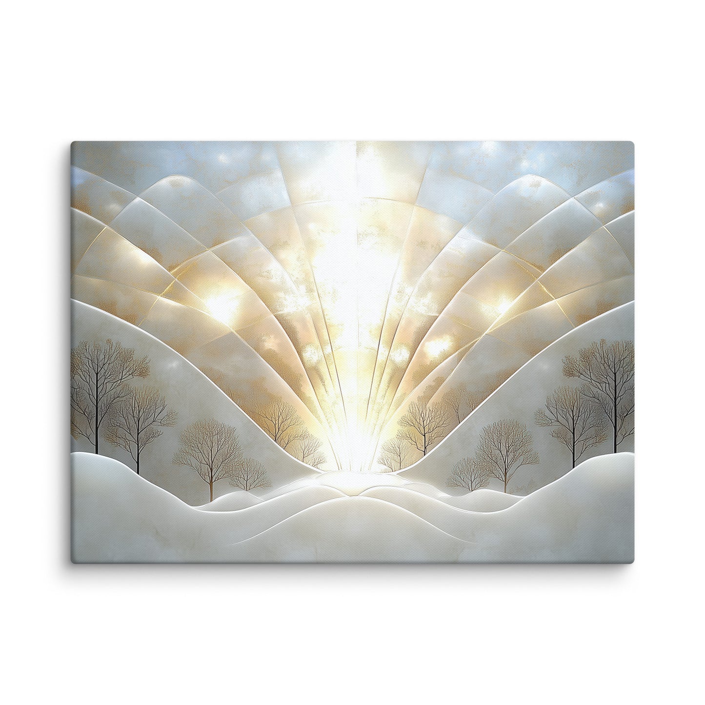 Peinture Blanc Art Deco - Tableau Aurore Affiches, reproductions et œuvres graphiques Art Virtuoso L