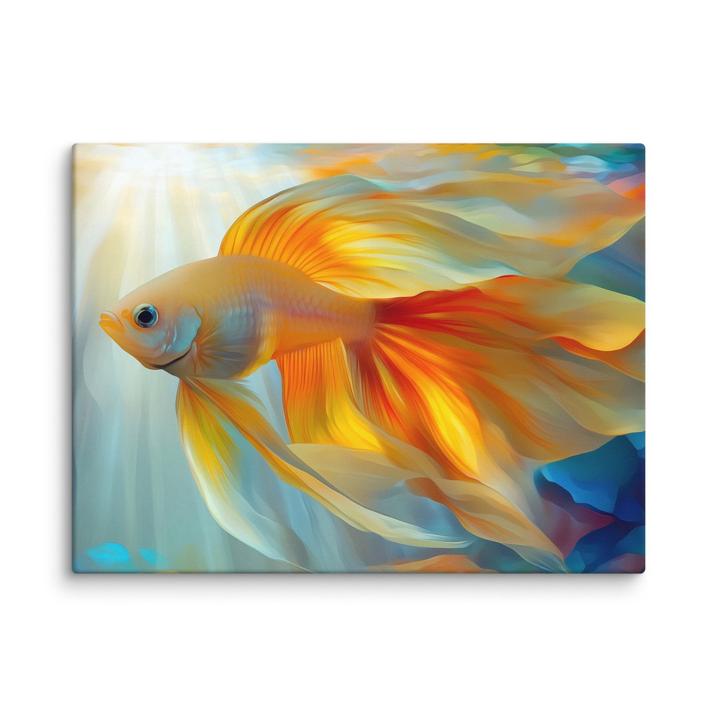 Tableau Poisson - Danse Aquatique Affiches, reproductions et œuvres graphiques Art Virtuoso L