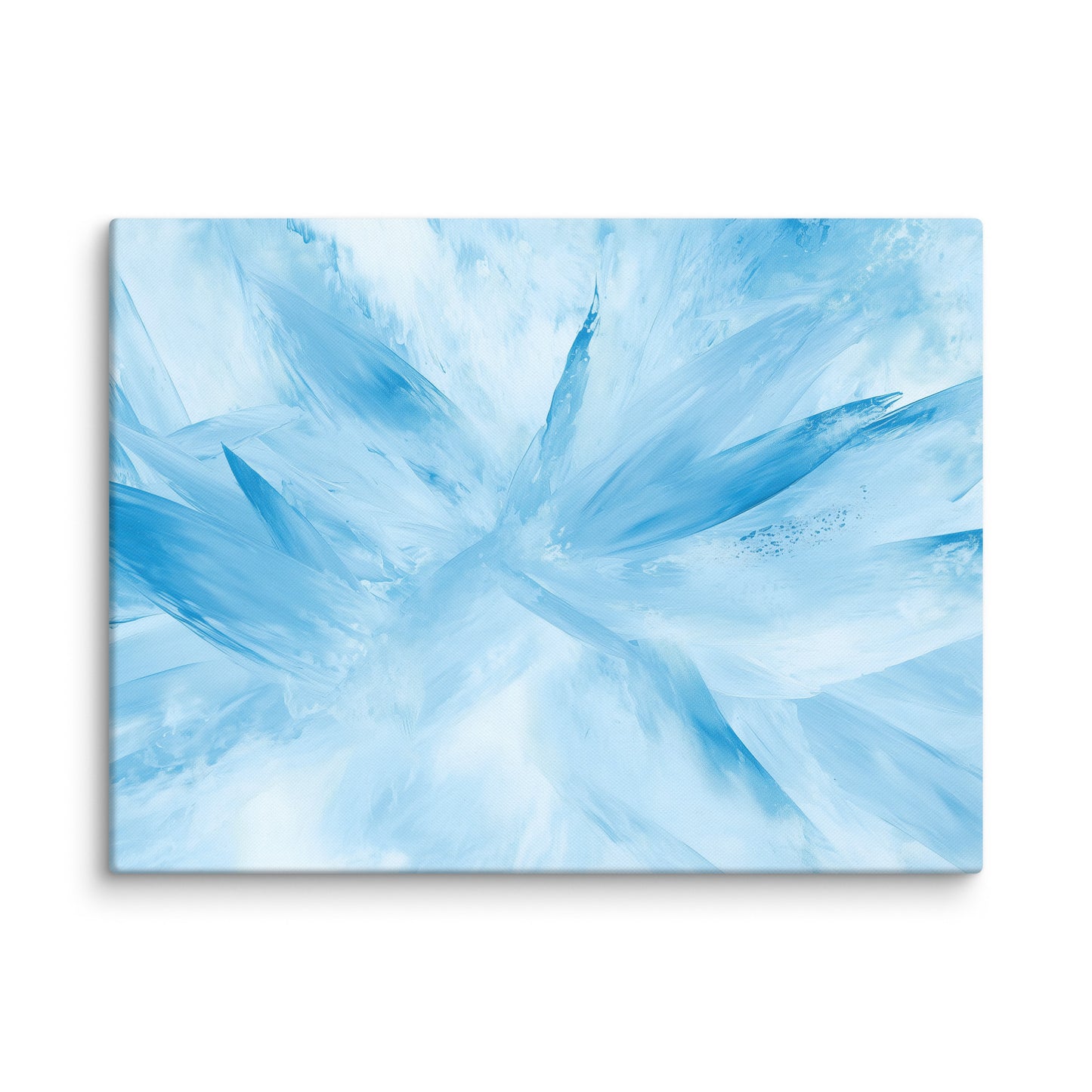 Tableau Bleu Pastel - Éclats de Glace Affiches, reproductions et œuvres graphiques Art Virtuoso L