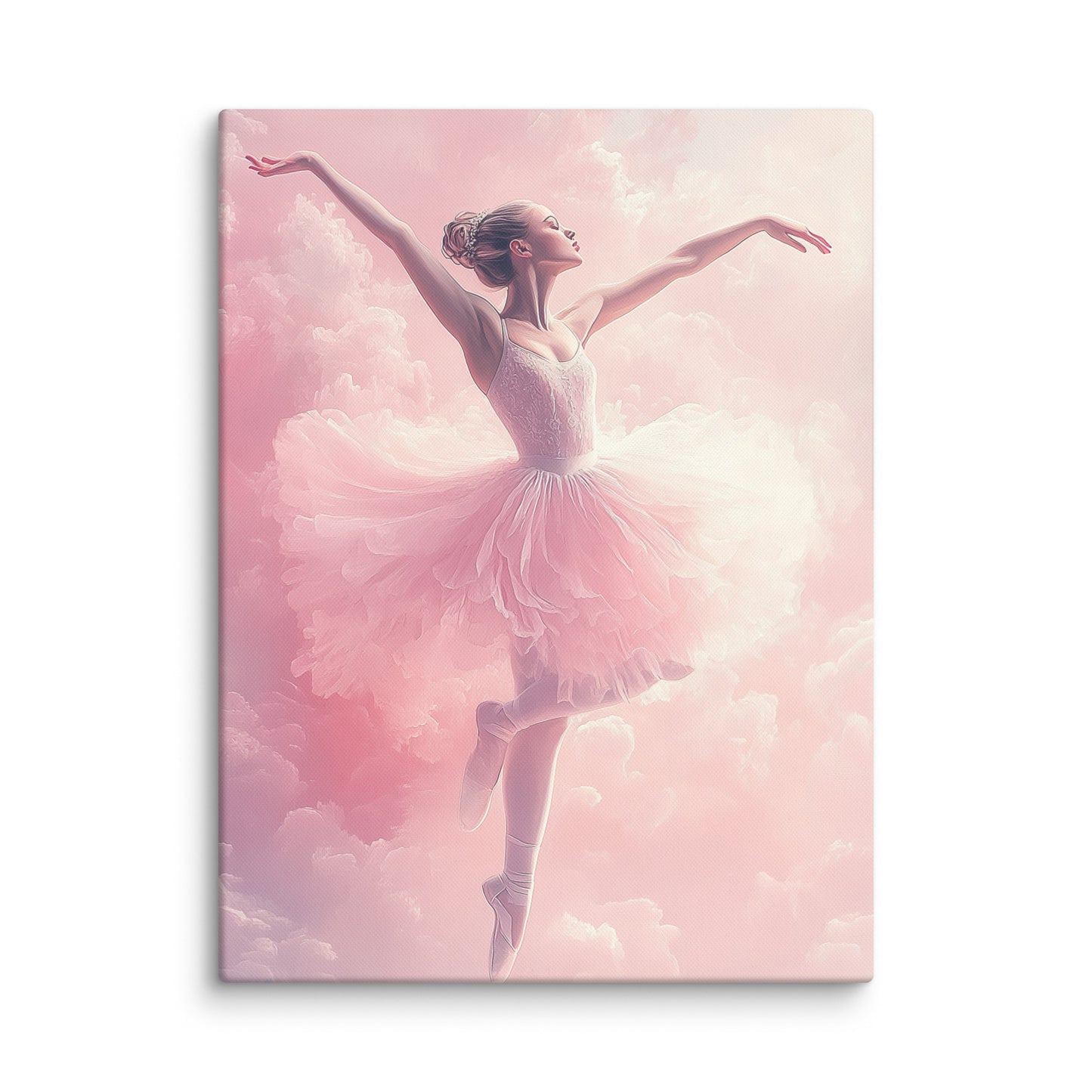 Tableau Danseuse Rose - La Ballerine en Tutu Affiches, reproductions et œuvres graphiques Art Virtuoso L