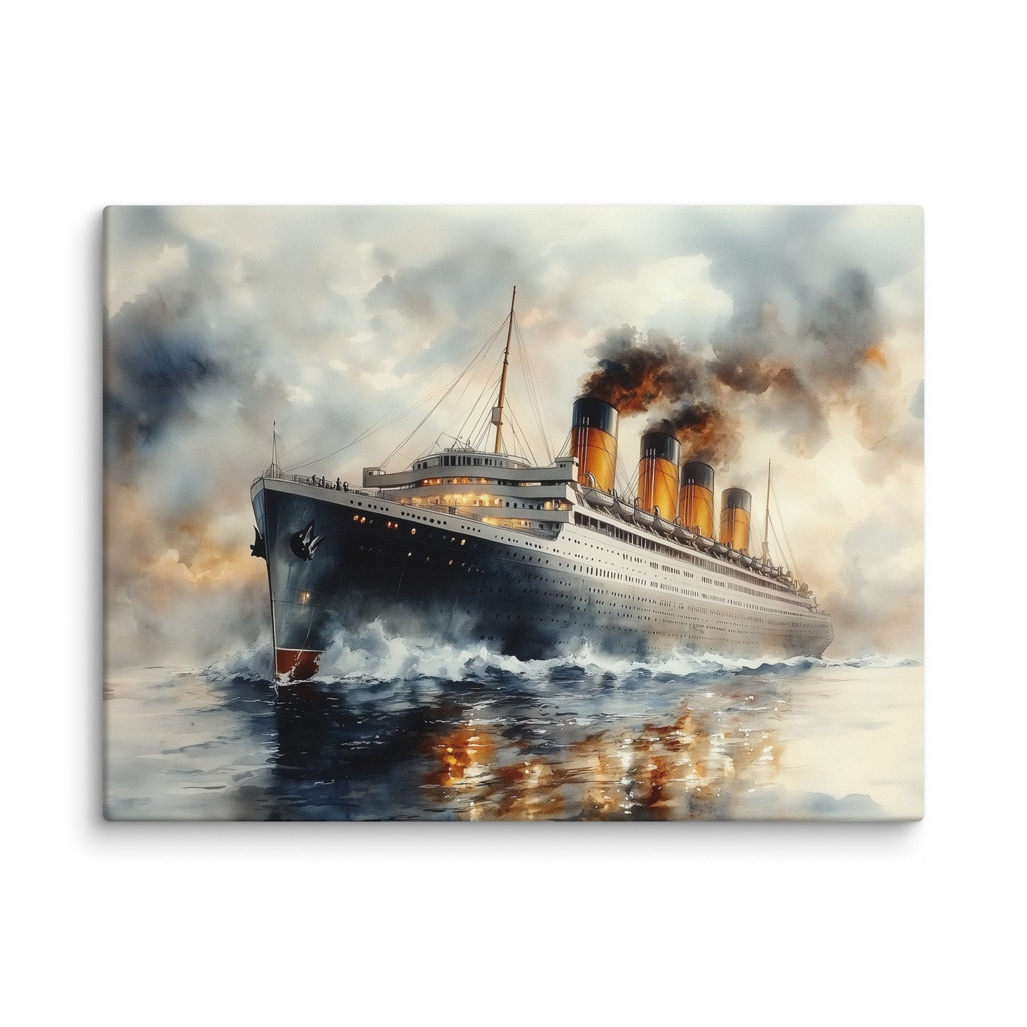 Tableau Paquebot : Majesté Océanique Affiches, reproductions et œuvres graphiques Art Virtuoso L