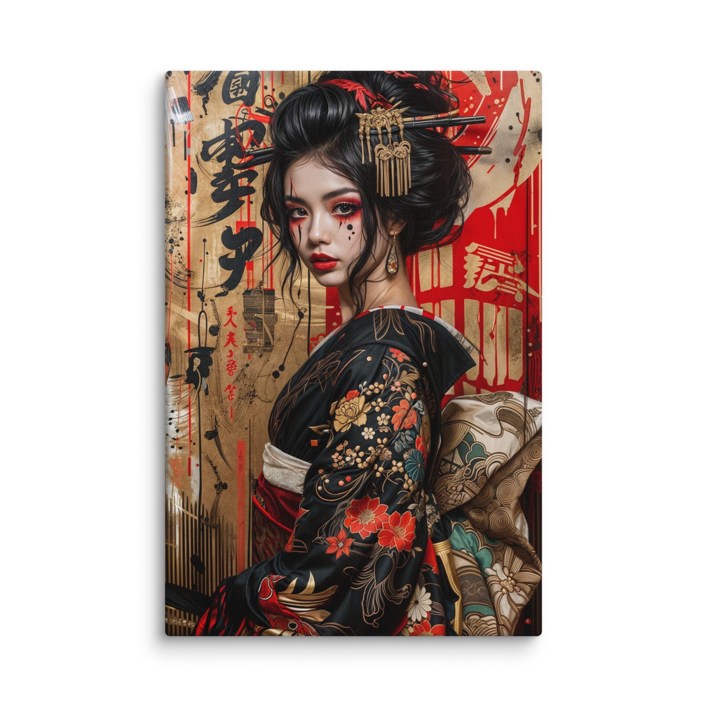Tableau Japonais Geisha - Mariko Art Virtuoso XL