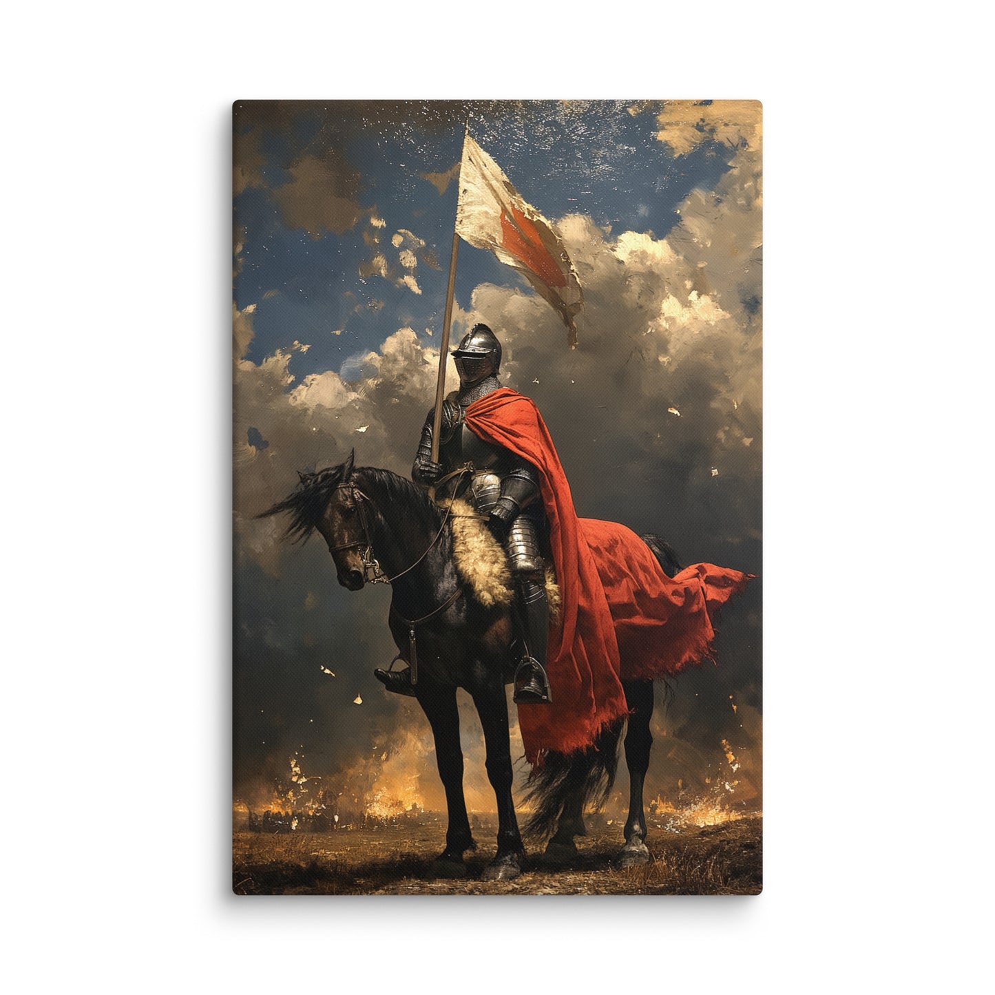 Tableau Chevalier - Moyen Age Affiches, reproductions et œuvres graphiques Art Virtuoso XL