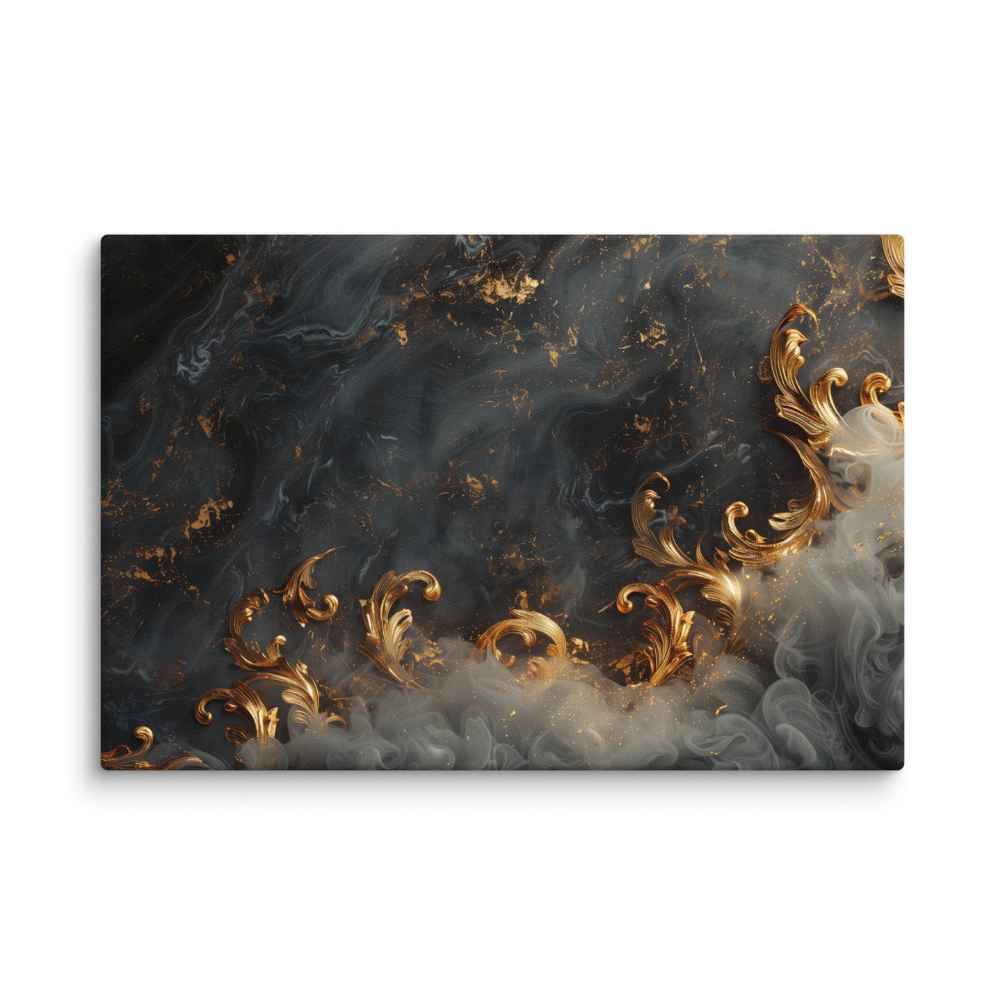 Tableau Noir Design Abstrait Affiches, reproductions et œuvres graphiques Art Virtuoso XL