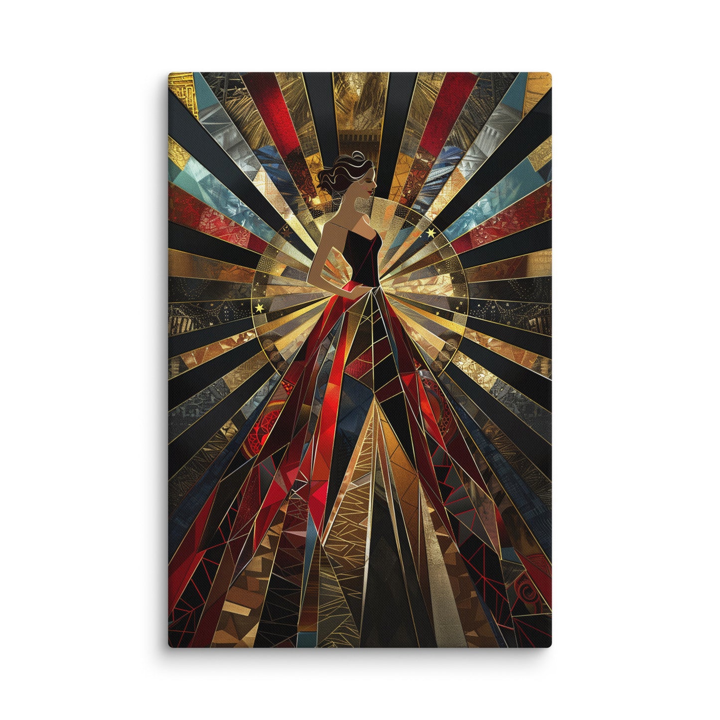Toile Art Deco Ancienne Affiches, reproductions et œuvres graphiques Art Virtuoso XL
