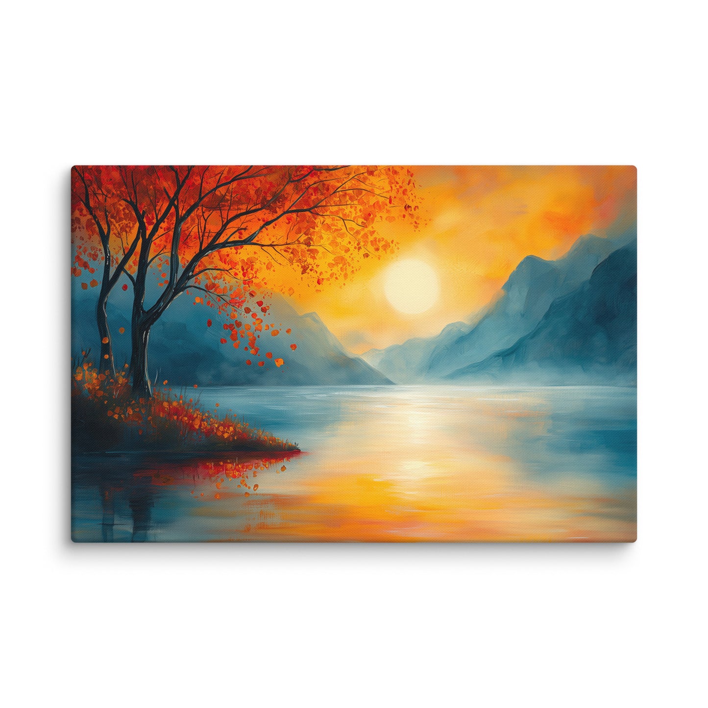Tableau Romantique - Nature Colorée Affiches, reproductions et œuvres graphiques Art Virtuoso XL