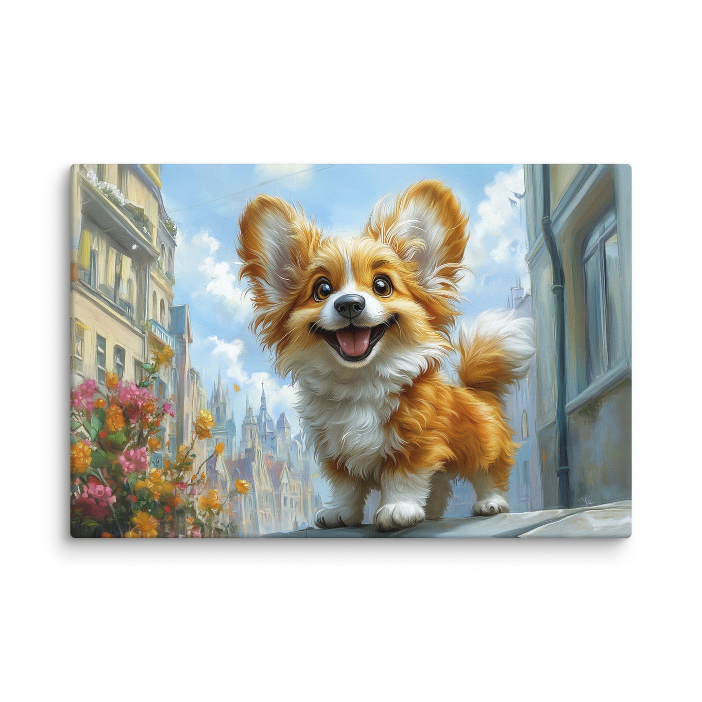 Tableau Chien - Peinture Pop Art Affiches, reproductions et œuvres graphiques Art Virtuoso XL