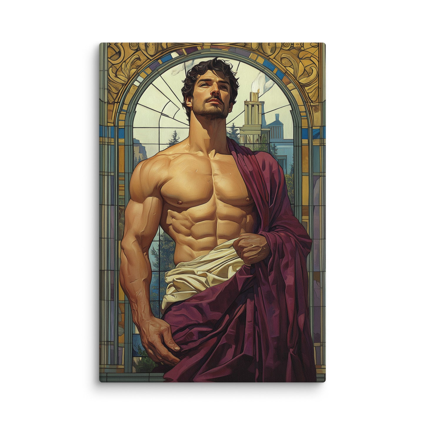 Peinture Hercule Affiches, reproductions et œuvres graphiques Art Virtuoso XL