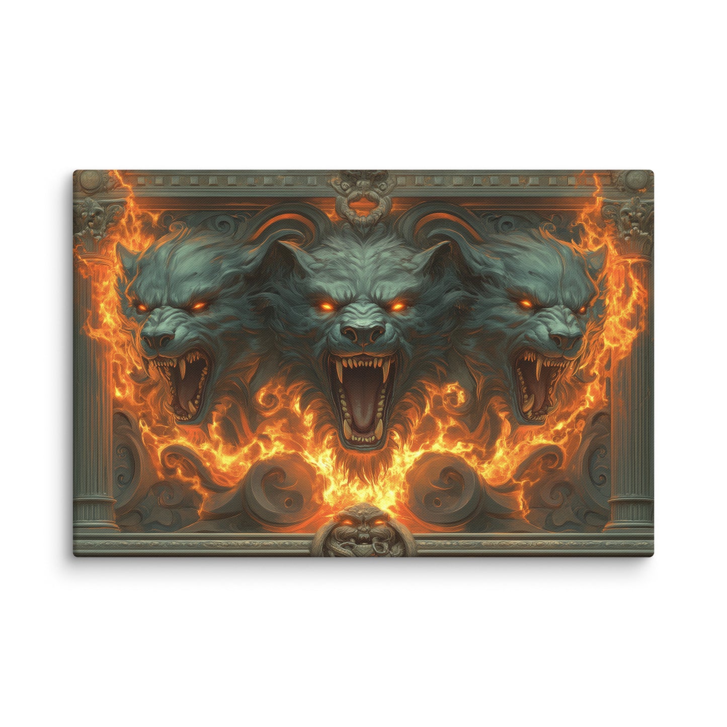 Tableau Cerbère Affiches, reproductions et œuvres graphiques Art Virtuoso XL