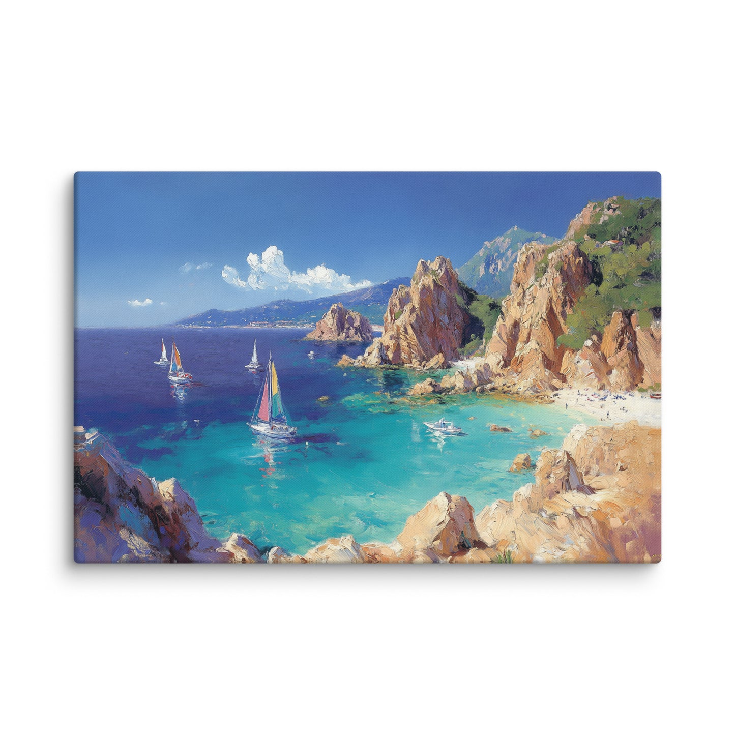 Tableau Paysage Corse Affiches, reproductions et œuvres graphiques Art Virtuoso XL