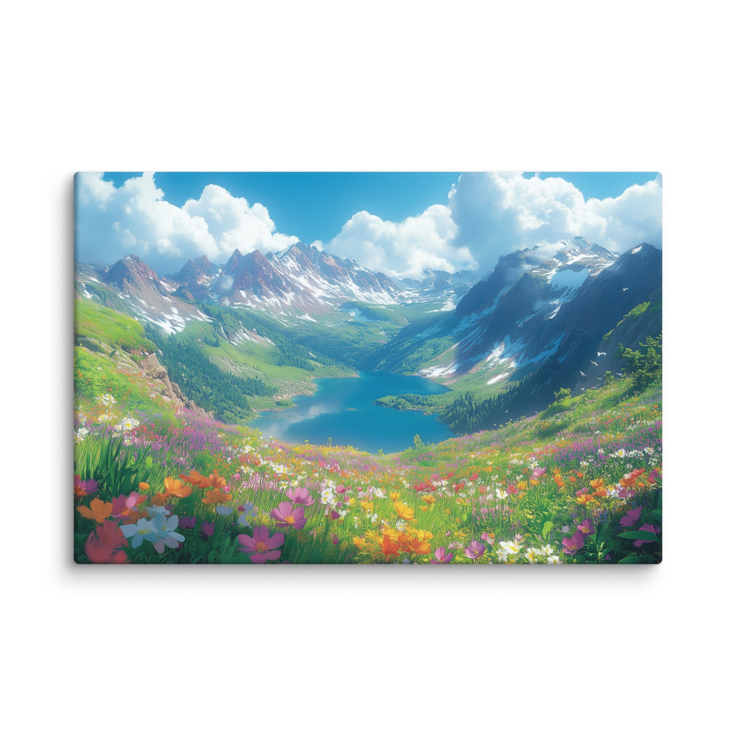 Tableau Paysage Coloré Affiches, reproductions et œuvres graphiques Art Virtuoso XL