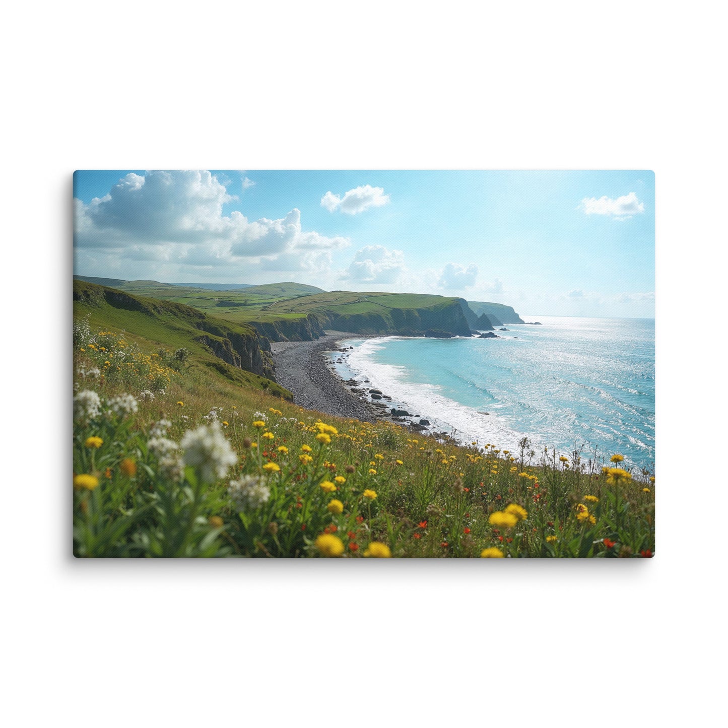 Tableau Photo Bretagne - Côtes Sauvages Affiches, reproductions et œuvres graphiques Art Virtuoso XL