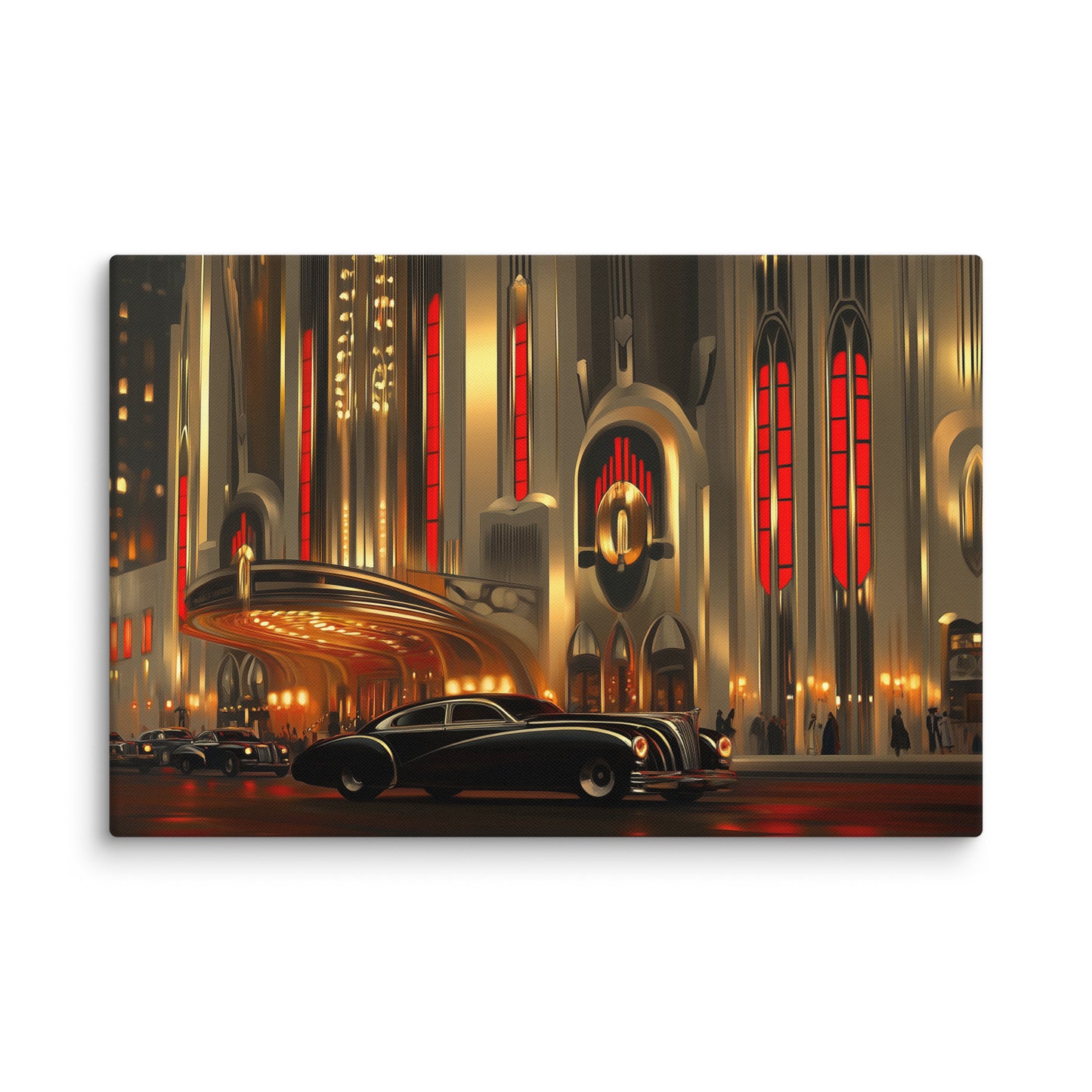 Peinture Theatre Art Deco - Soirée de Gala Affiches, reproductions et œuvres graphiques Art Virtuoso XL