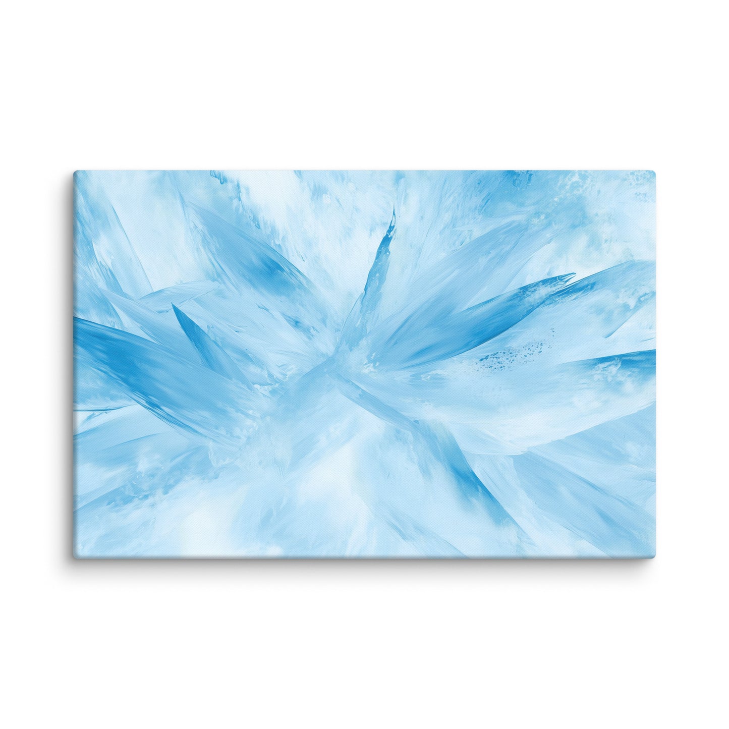 Tableau Bleu Pastel - Éclats de Glace Affiches, reproductions et œuvres graphiques Art Virtuoso XL