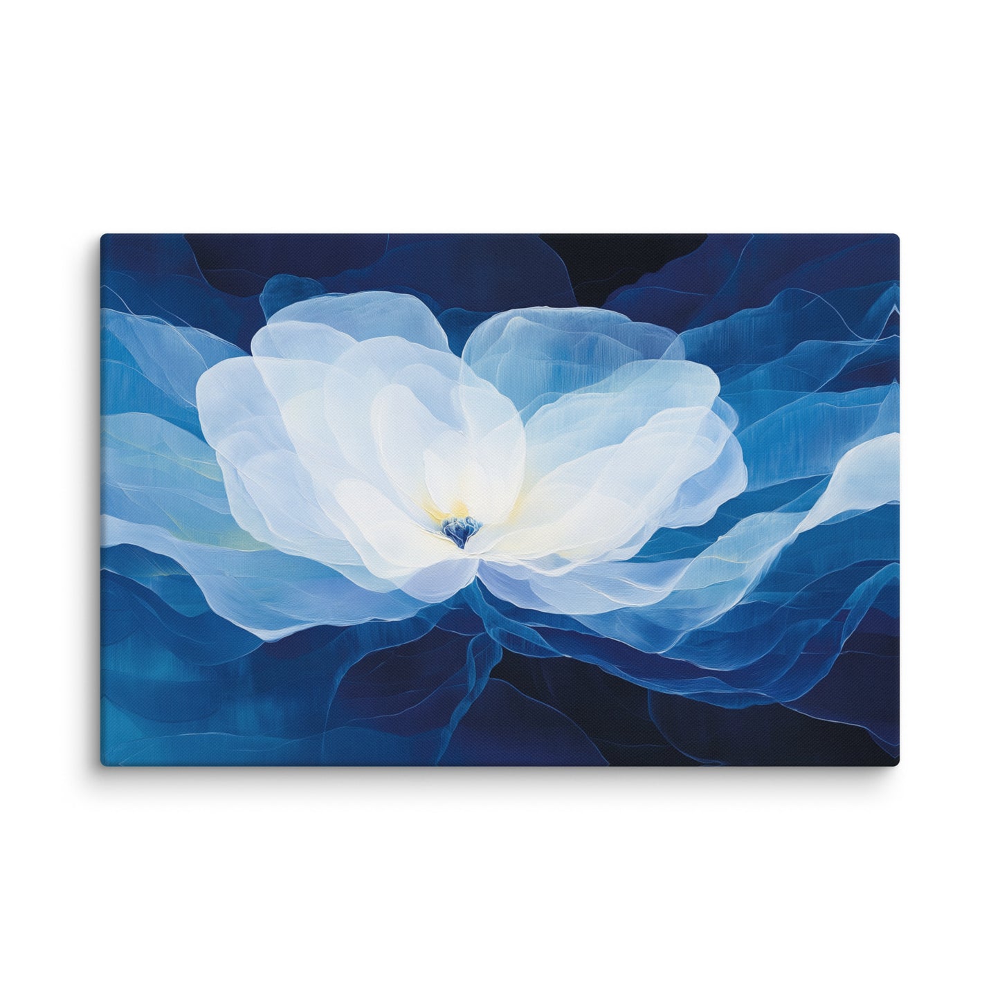 Tableau Décoration Murale Bleue - Magnolia Céleste Affiches, reproductions et œuvres graphiques Art Virtuoso XL
