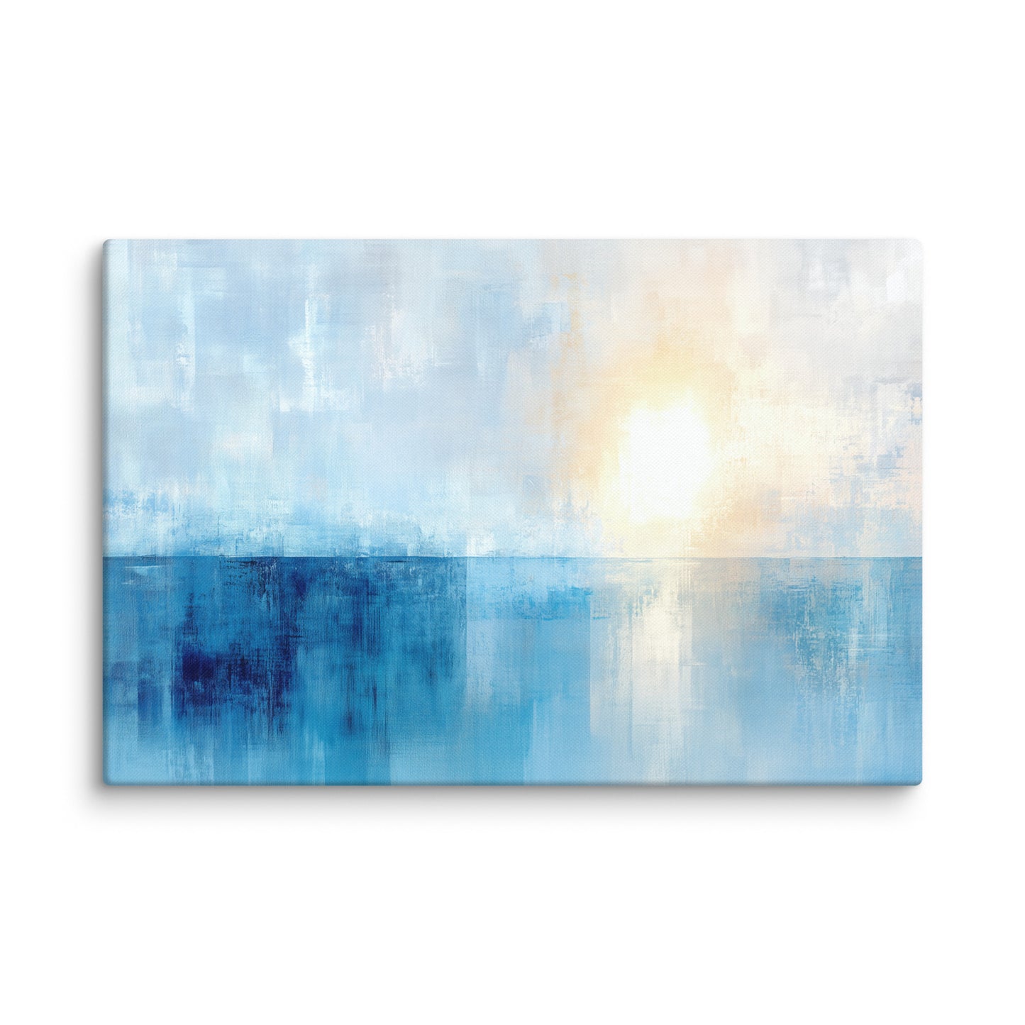 Peinture Bleu pour Salon - Lumière d'Été Affiches, reproductions et œuvres graphiques Art Virtuoso XL