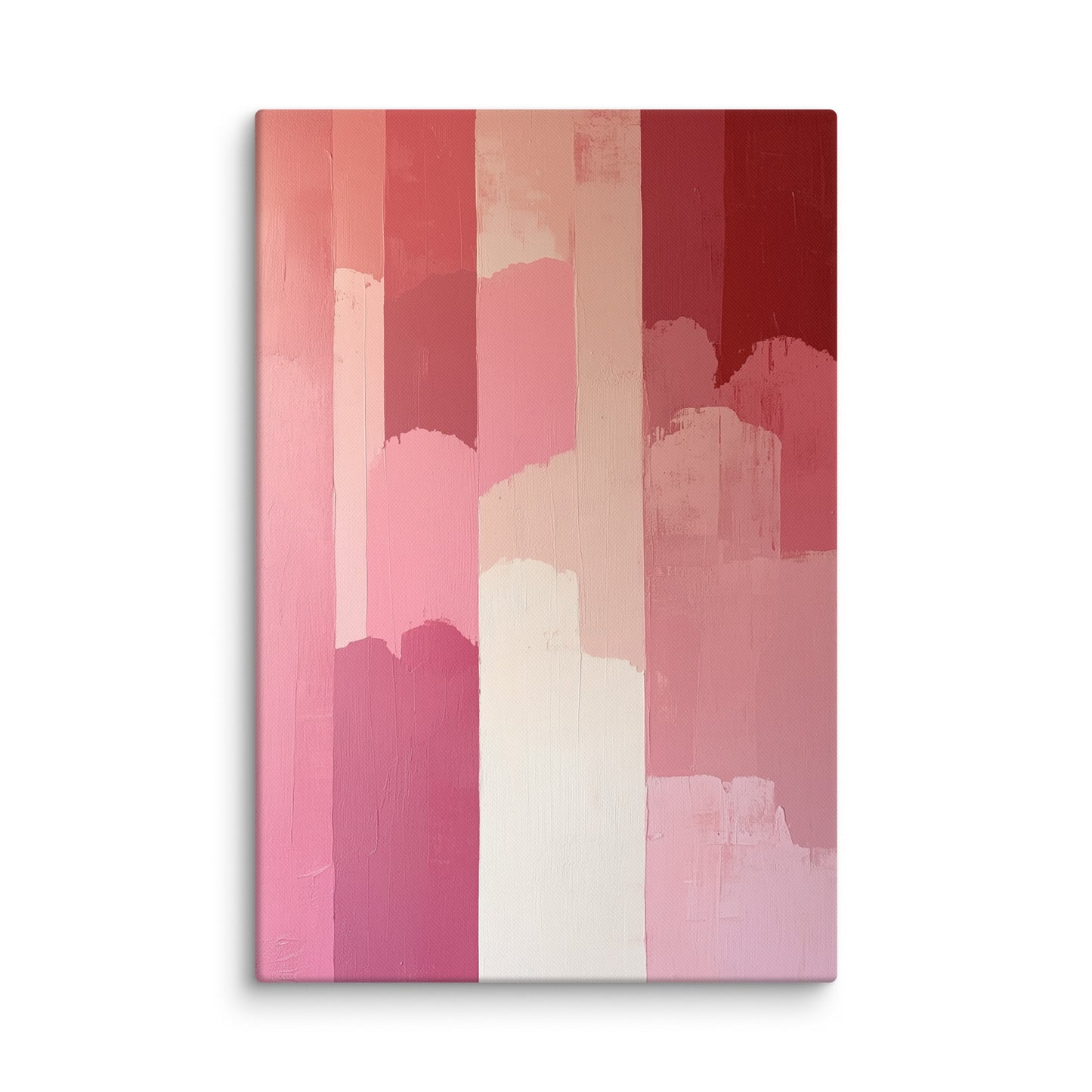 Tableau Rose Chambre : Dégradés Sereins Affiches, reproductions et œuvres graphiques Art Virtuoso XL