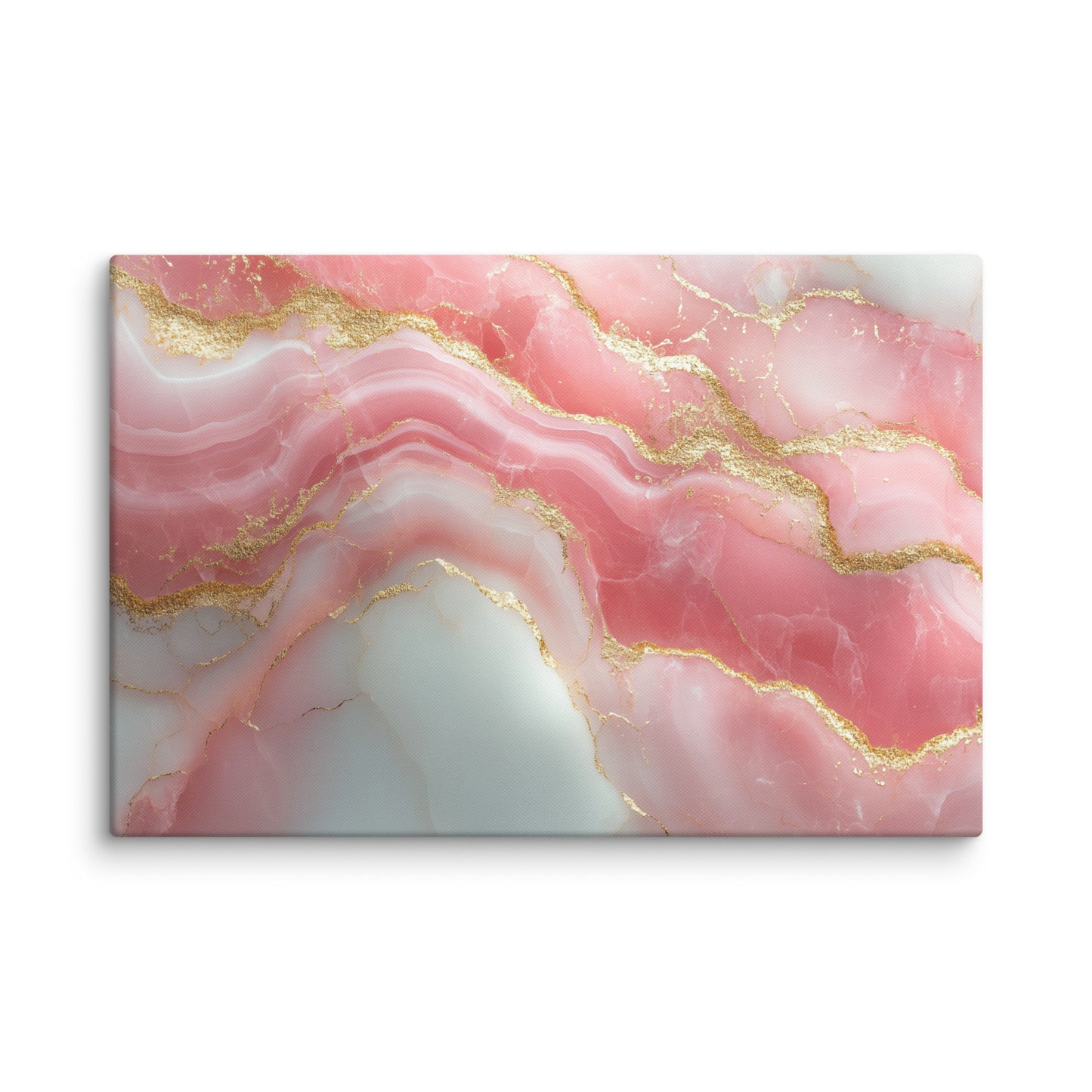 Tableau Rose Moderne - Vagues de Quartz Affiches, reproductions et œuvres graphiques Art Virtuoso XL