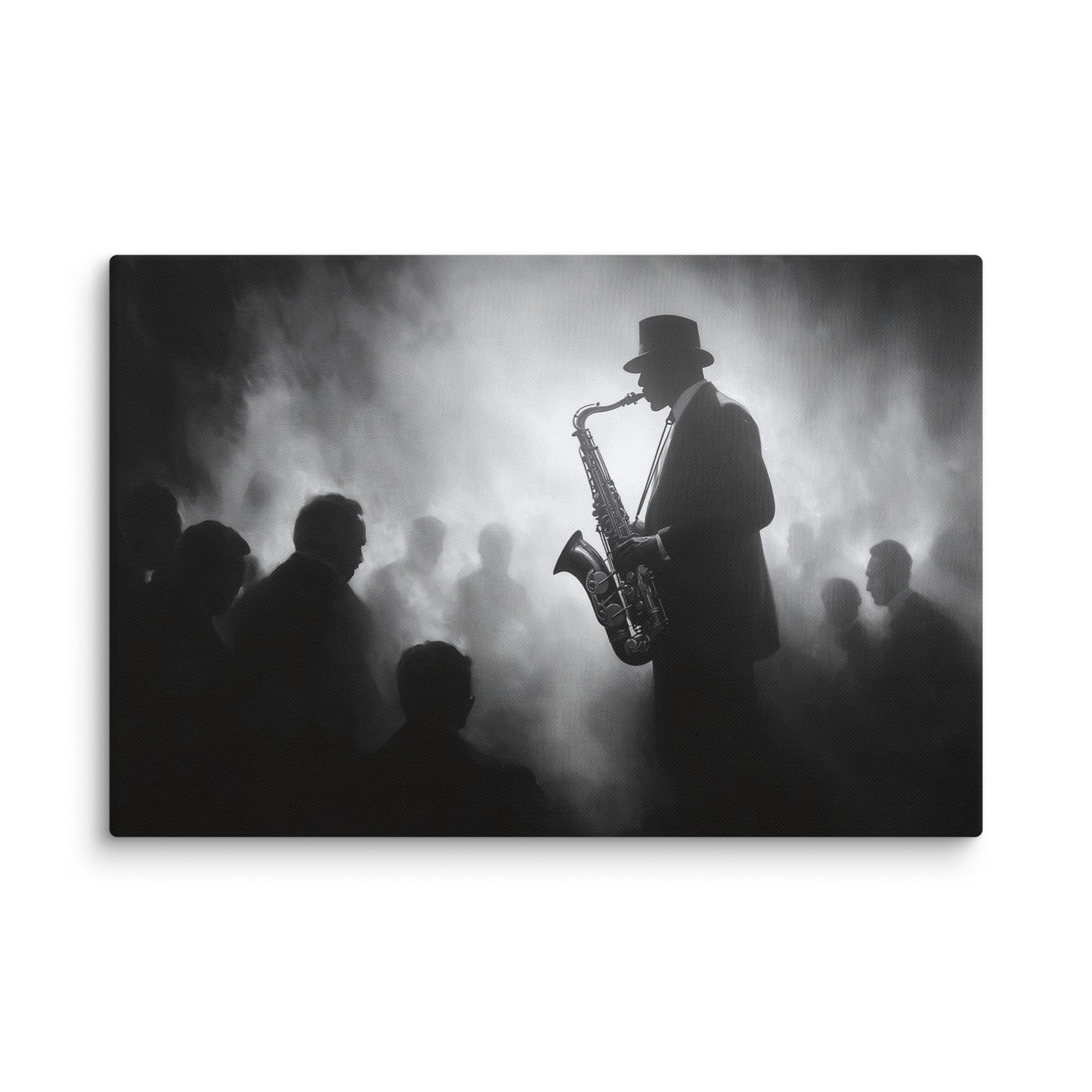 Tableau Jazz Noir et Blanc Affiches, reproductions et œuvres graphiques Art Virtuoso XL