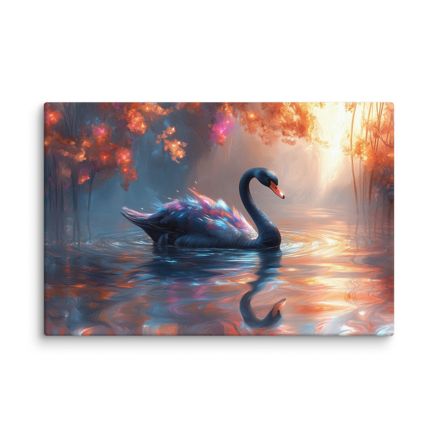 Tableau Cygne Noir Affiches, reproductions et œuvres graphiques Art Virtuoso XL